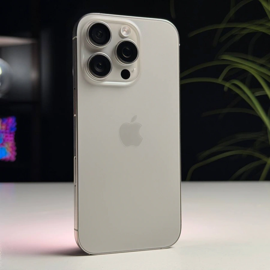 ВЖИВАНИЙ Б/У Apple iPhone 16 Pro 128GB Natural Titanium (MYNG3) - Состояние: хороший | Аккумулятор: 93% | Комплектация: полный | Гарантия: 3 мес.