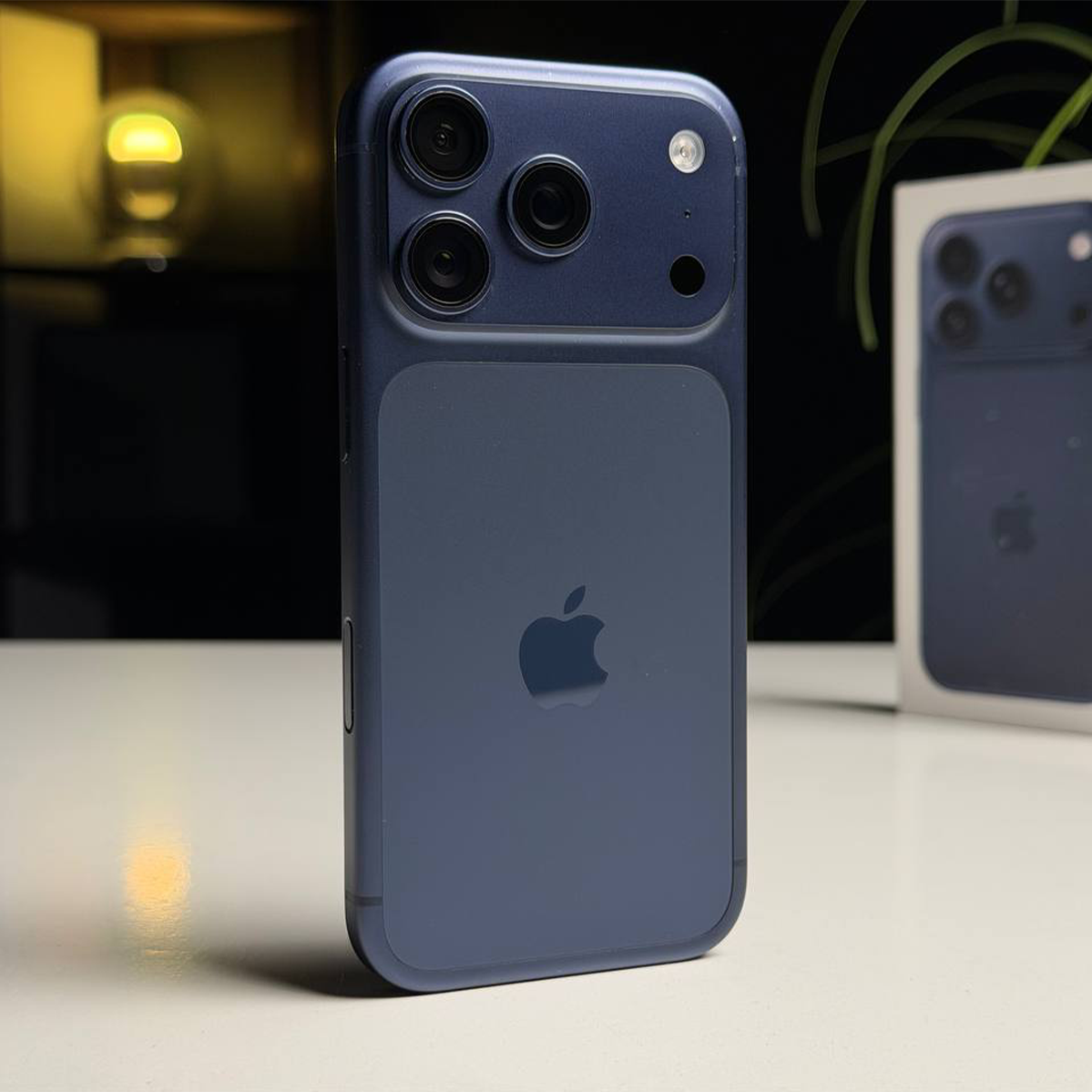 ВЖИВАНИЙ Б/У Apple iPhone 17 Pro 512GB Deep Blue (MG8N4) - Стан: гарний | Акумулятор: 100% | Комплектація: iPhone, кабель | Гарантія: 3 міс.