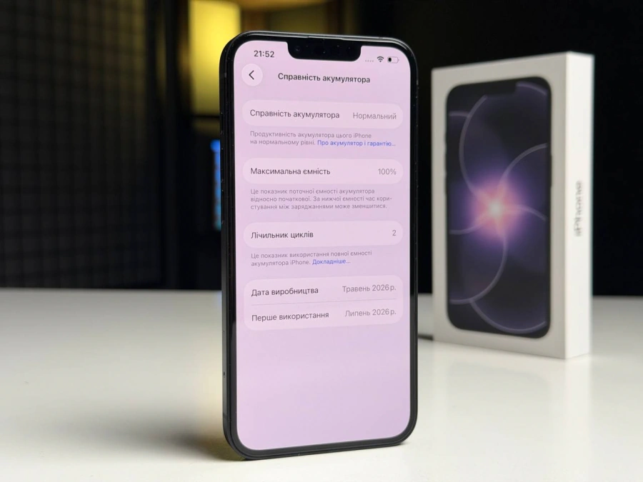 OPEN BOX Apple iPhone 17e 256GB Black (MHRV4) - Состояние: идеальный | Аккумулятор: 100% | Комплектация: полный | Гарантия: 3 мес.