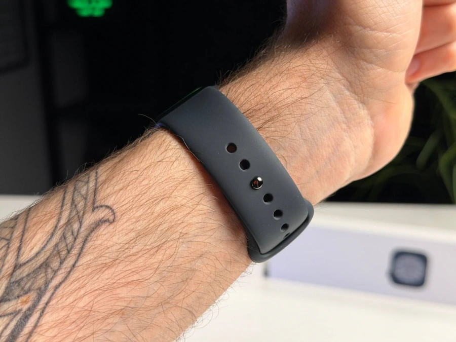 ВИТРИННЫЙ Apple Watch Series 8 GPS 45mm Midnight Aluminum Case with Midnight Sport Band - S/M (MNUJ3) - Состояние: идеальный | Аккумулятор: 100% | Комплектация: полный | Гарантия: 3 мес.