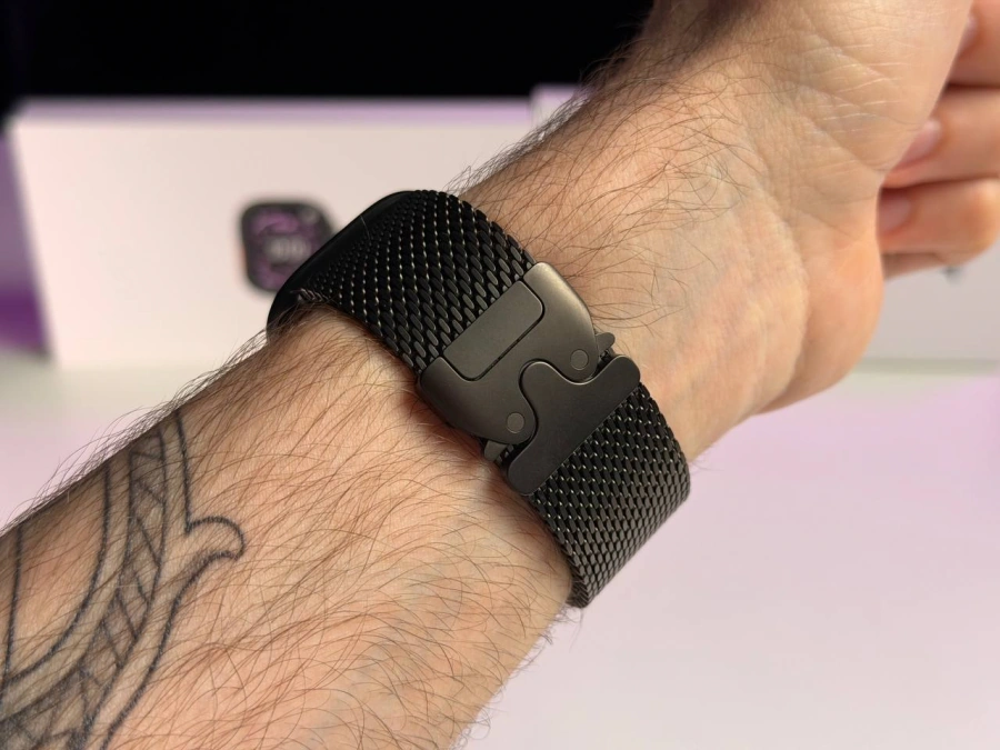 ВІТРИННИЙ Apple Watch Ultra 3 GPS + Cellular 49mm Black Titanium Case with Black Titanium Milanese Loop - Medium (MF1Q4) - Стан: ідеальний | Акумулятор: 100% | Комплектація: повний | Гарантія: 6 міс.
