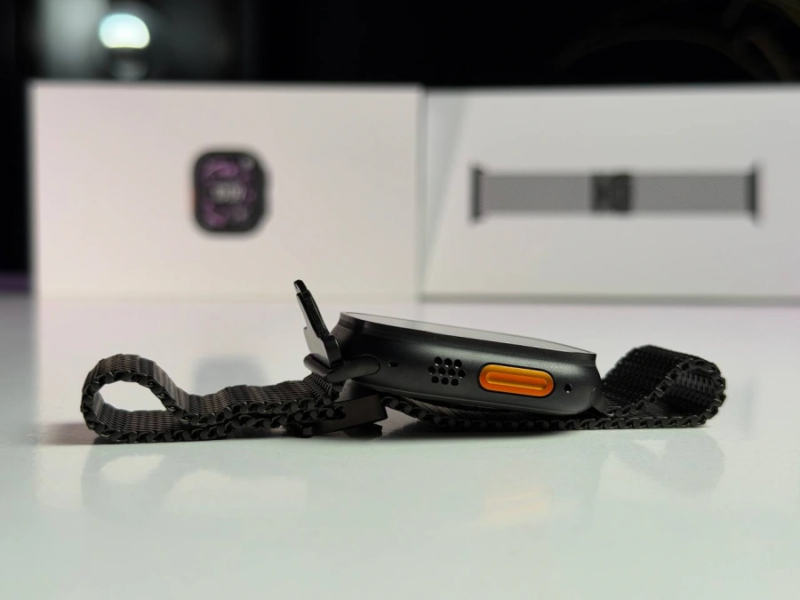 ВІТРИННИЙ Apple Watch Ultra 3 GPS + Cellular 49mm Black Titanium Case with Black Titanium Milanese Loop - Medium (MF1Q4) - Стан: ідеальний | Акумулятор: 100% | Комплектація: повний | Гарантія: 6 міс.