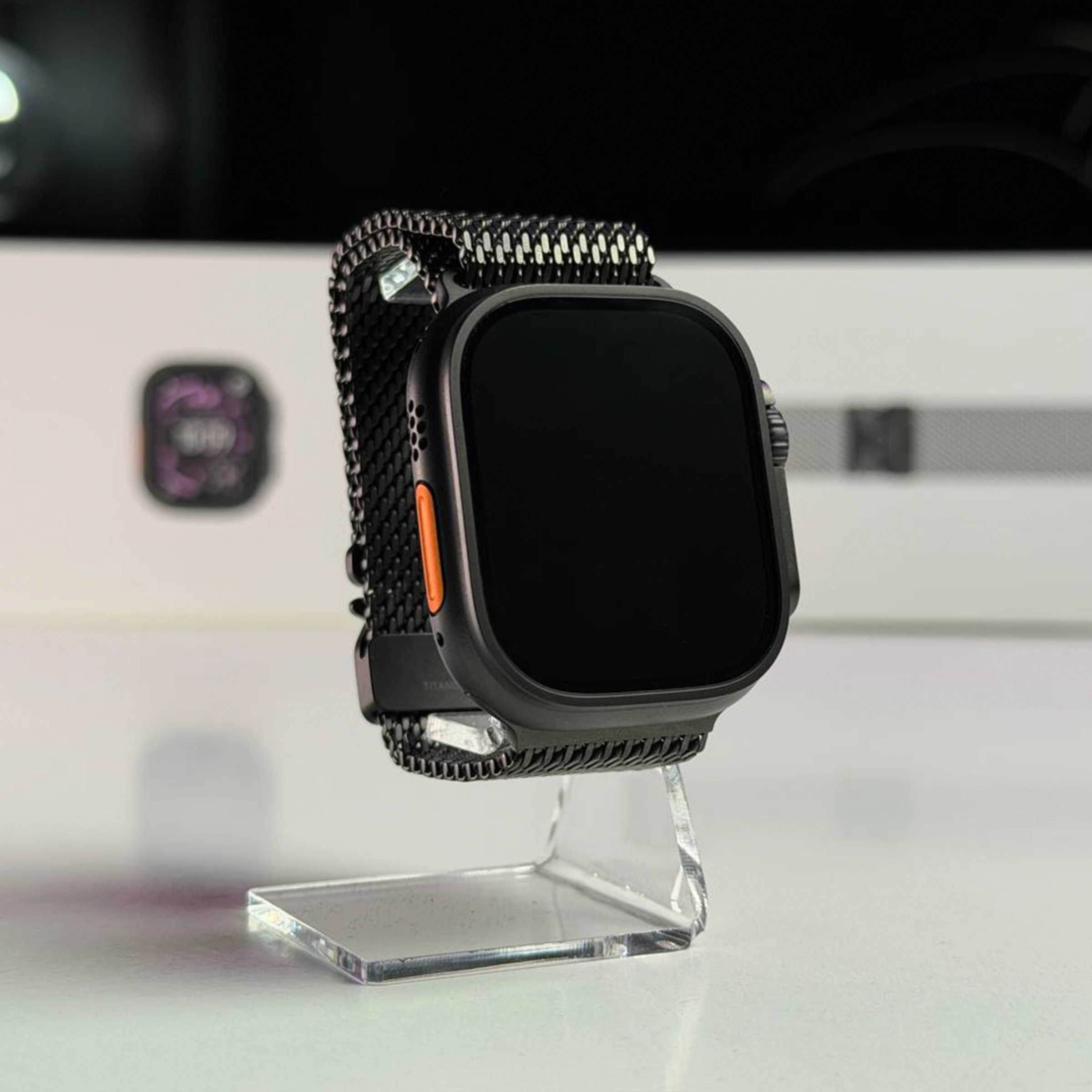 ВІТРИННИЙ Apple Watch Ultra 3 GPS + Cellular 49mm Black Titanium Case with Black Titanium Milanese Loop - Medium (MF1Q4) - Стан: ідеальний | Акумулятор: 100% | Комплектація: повний | Гарантія: 6 міс.