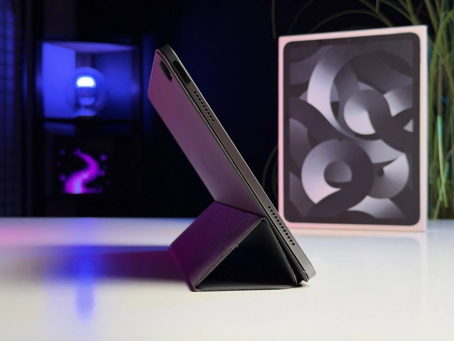 ВЖИВАНИЙ Б/У iPad Air 5 10.9'' Wi-Fi 64GB Space Gray (MM9C3) - Стан: гарний | Акумулятор: 80% | Комплектація: повний + чохол | Гарантія: 3 міс.