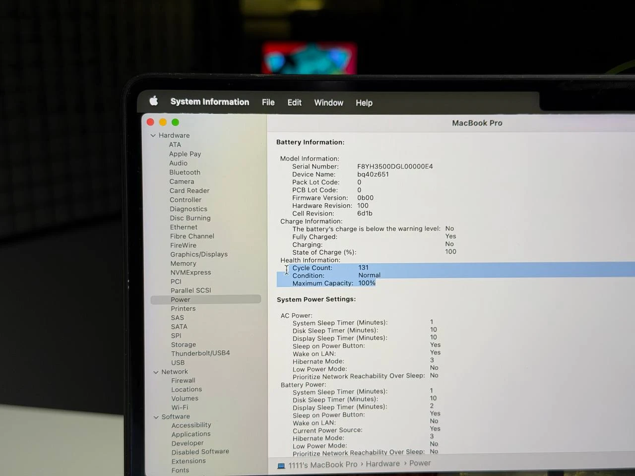ВЖИВАНИЙ Б/У MacBook Pro 14" M3 Pro/11CPU/14GPU/18GB/512GB Space Black 2023 (MRX33) - Стан: гарний | Акумулятор: 100% | Комплектація: повний | Гарантія: 3 міс.