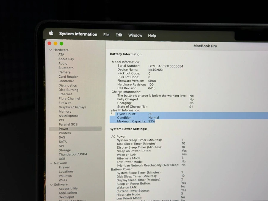 ВЖИВАНИЙ Б/У MacBook Pro 14" M3 Pro/11CPU/14GPU/18GB/512GB Space Black 2023 (MRX33) - Стан: гарний | Акумулятор: 92% | Комплектація: повний | Гарантія: 3 міс.