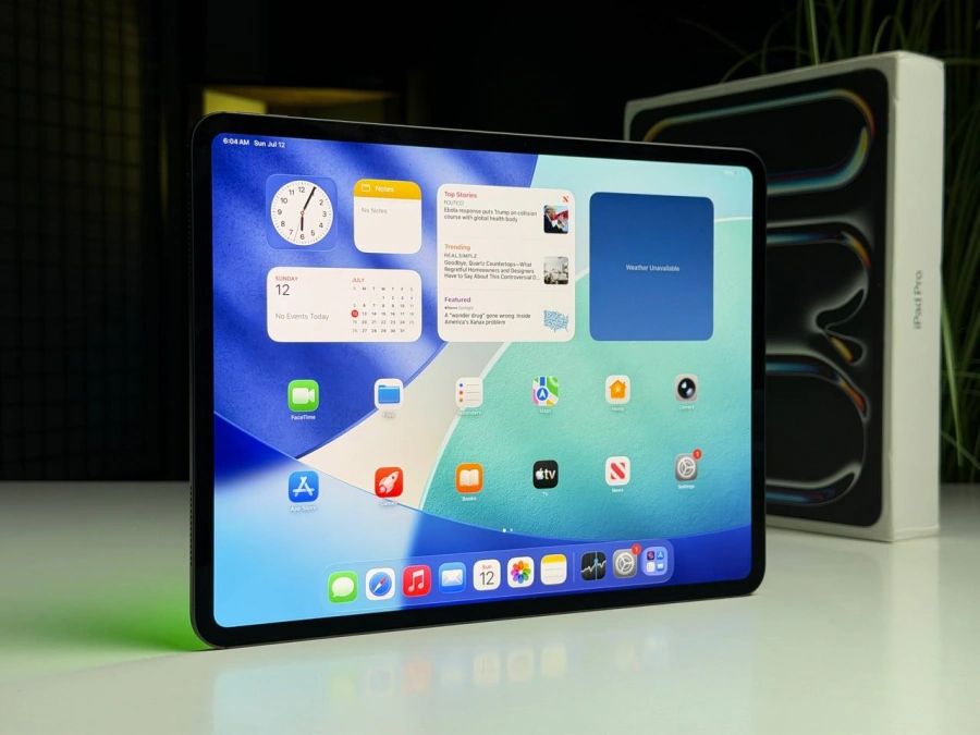ВИТРИННЫЙ Планшет Apple iPad Pro 13" M5 2025 Wi-Fi 256GB with Standard glass - Space Black (MDYJ4) - Состояние: идеальное | Аккумулятор: 100% | Комплектация: iPad, кабель | Гарантия: 3 мес.