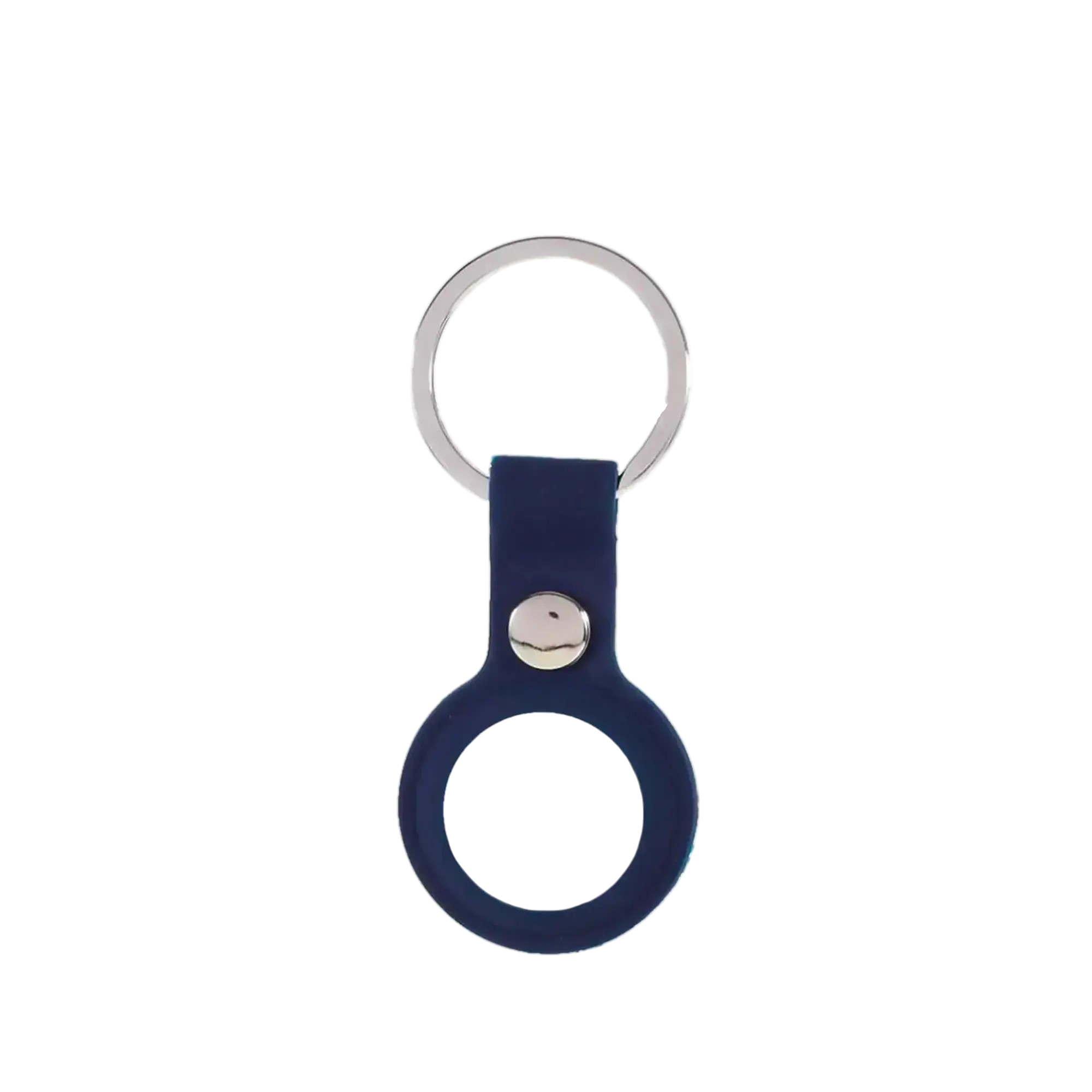 Чохол-брелок AirTag Silicone Key Ring Lux Copy Blue