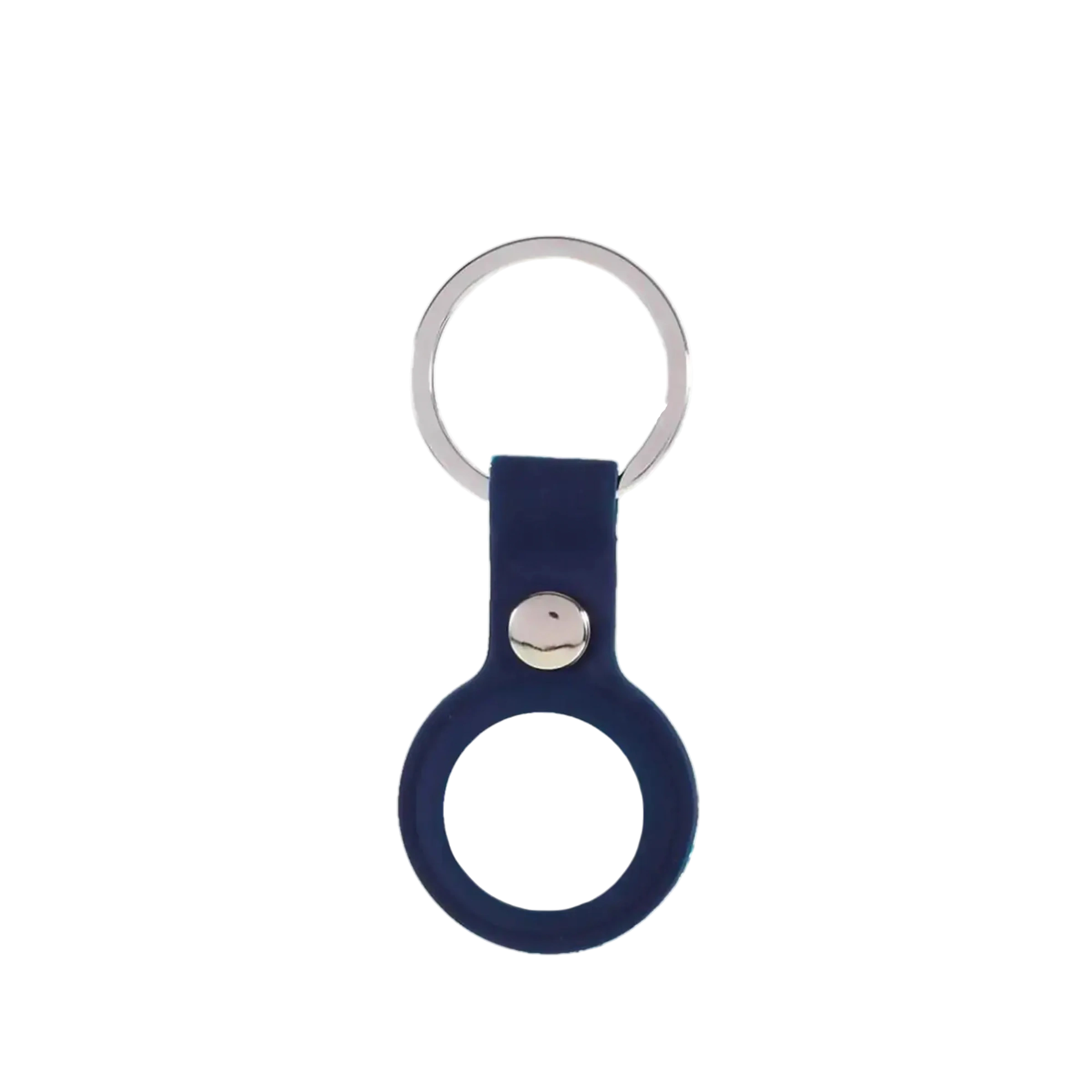 Чохол-брелок AirTag Silicone Key Ring Lux Copy Blue