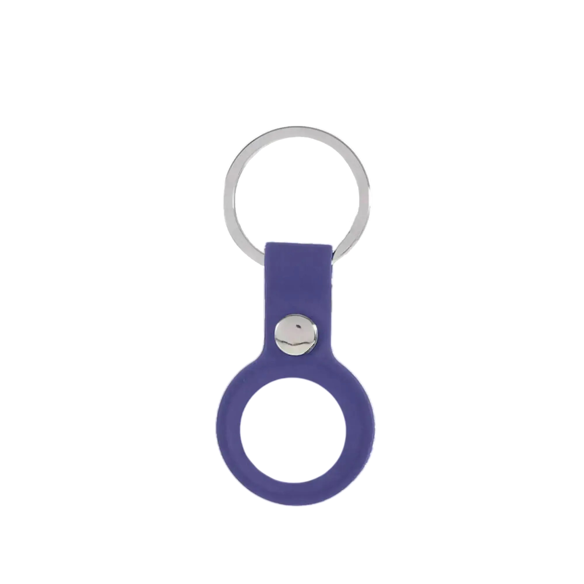 Чехол-брелок AirTag Silicone Key Ring Lux Copy Lavander Grey