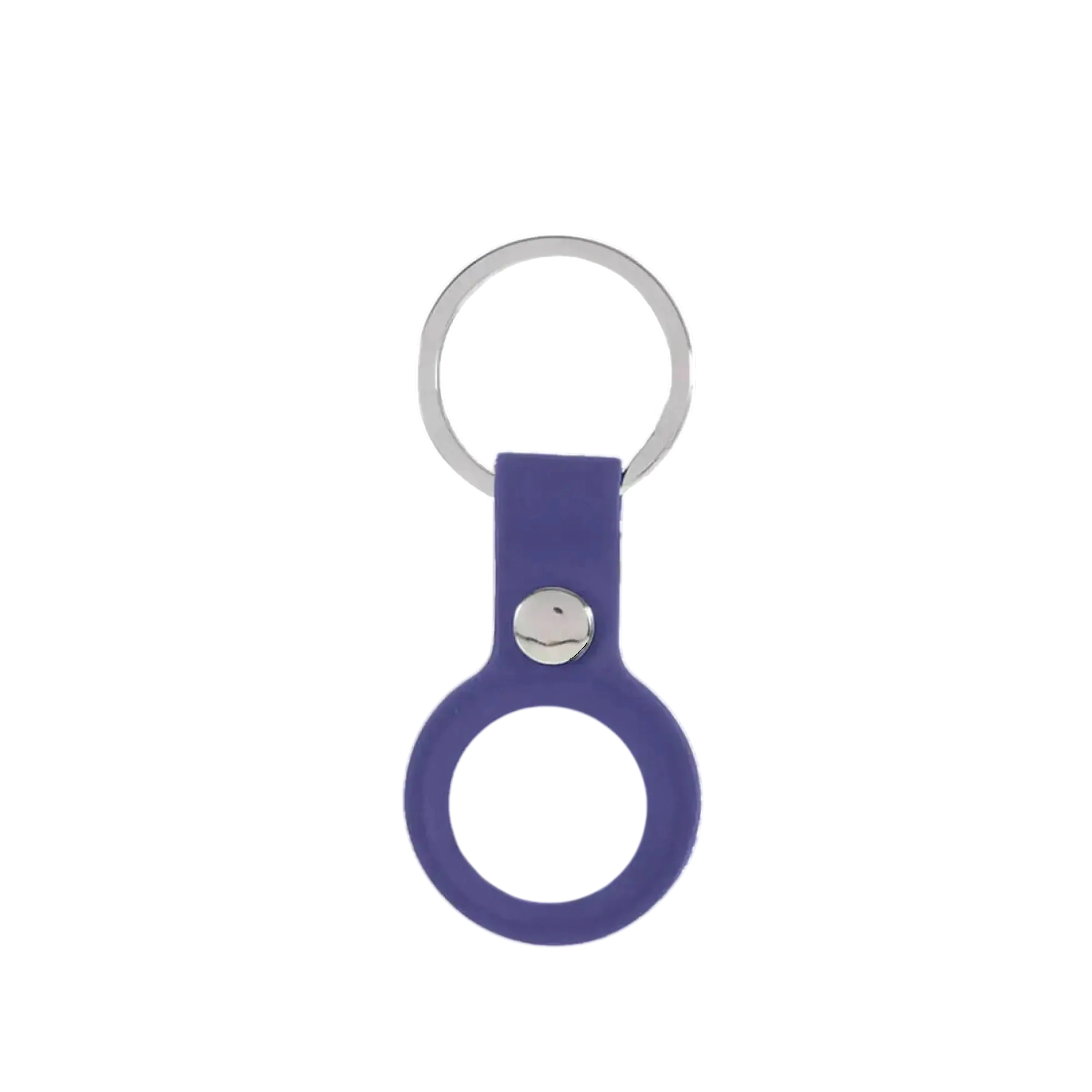 Чохол-брелок AirTag Silicone Key Ring Lux Copy Lavander Grey