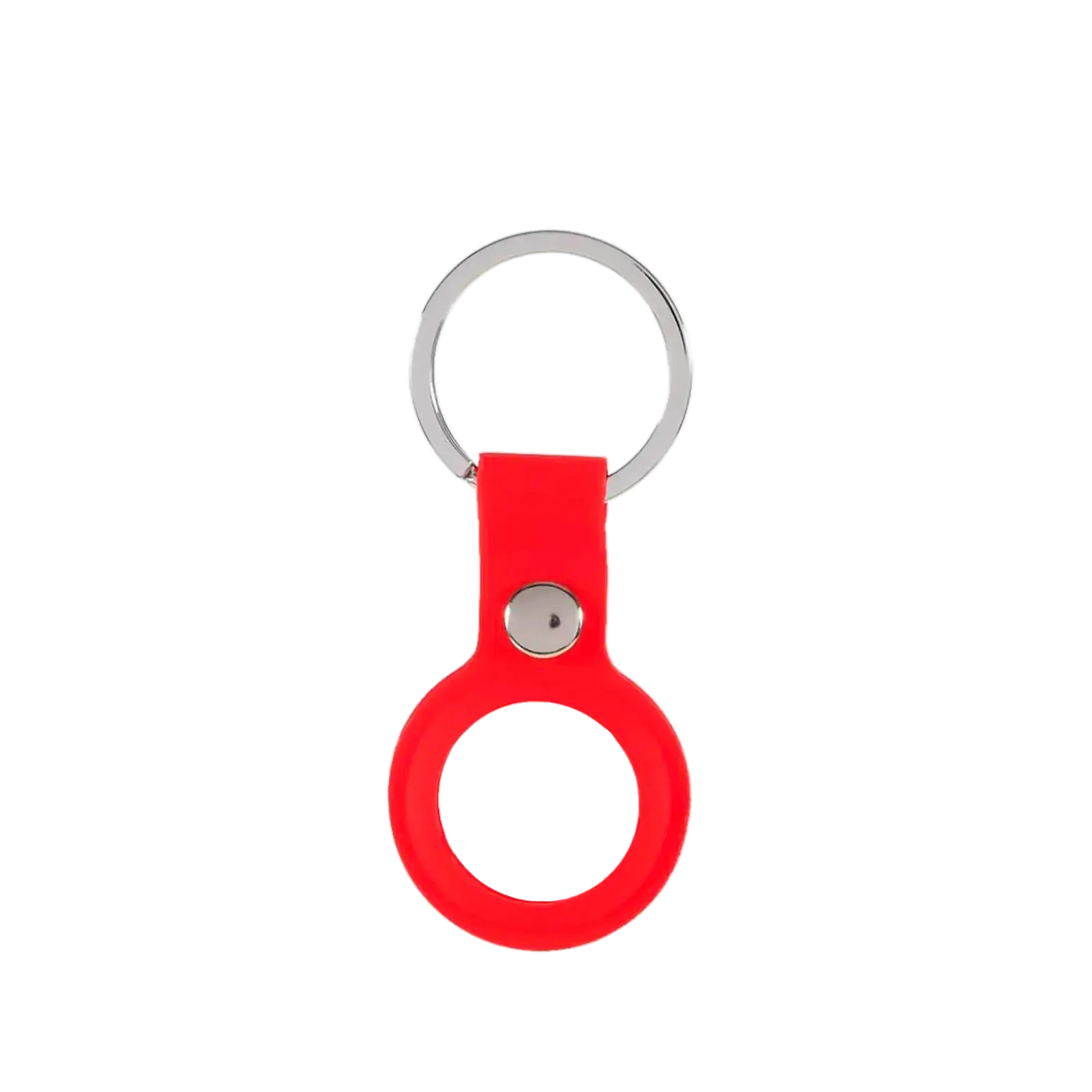Чохол-брелок AirTag Silicone Key Ring Lux Copy (PRODUCT) RED