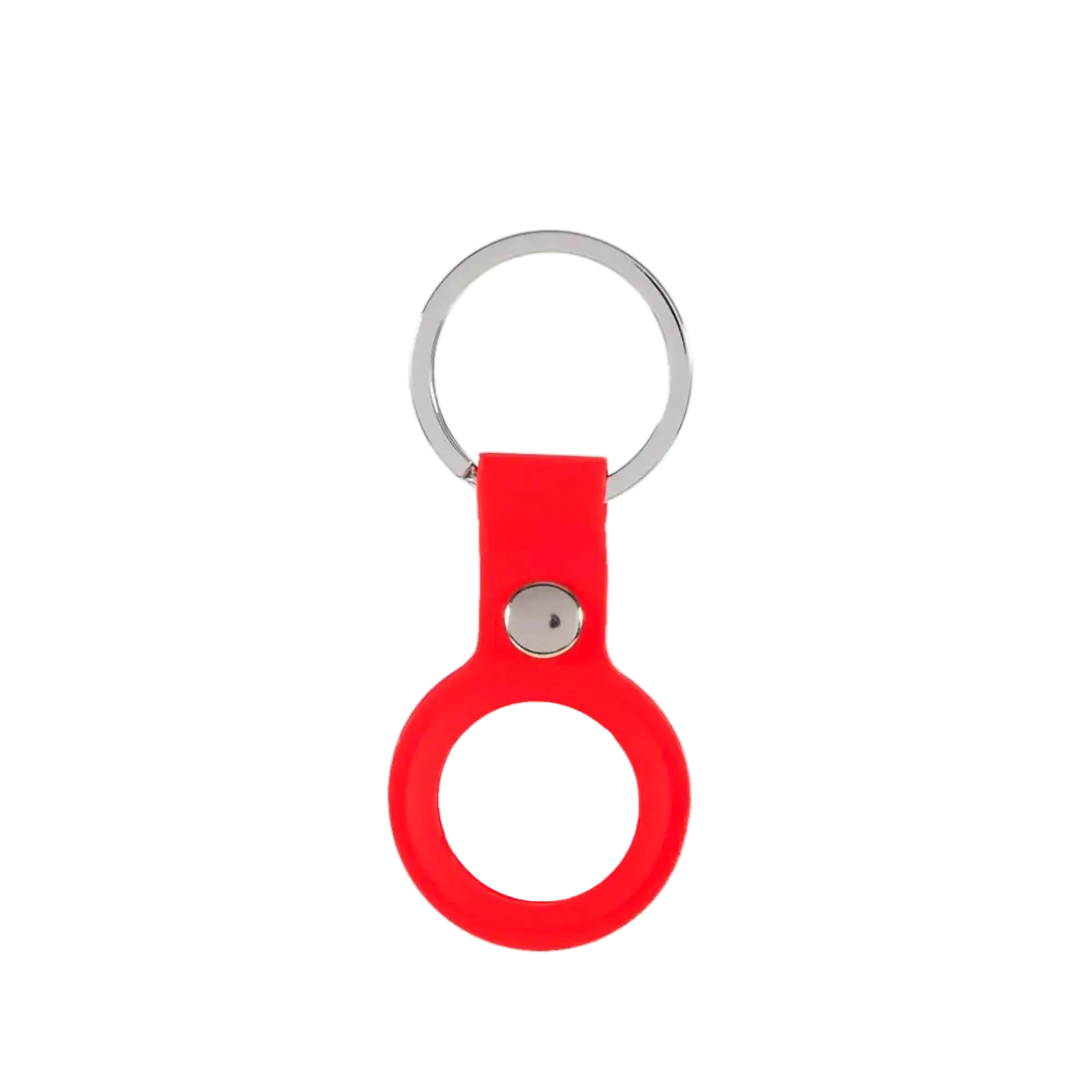 Чохол-брелок AirTag Silicone Key Ring Lux Copy (PRODUCT) RED