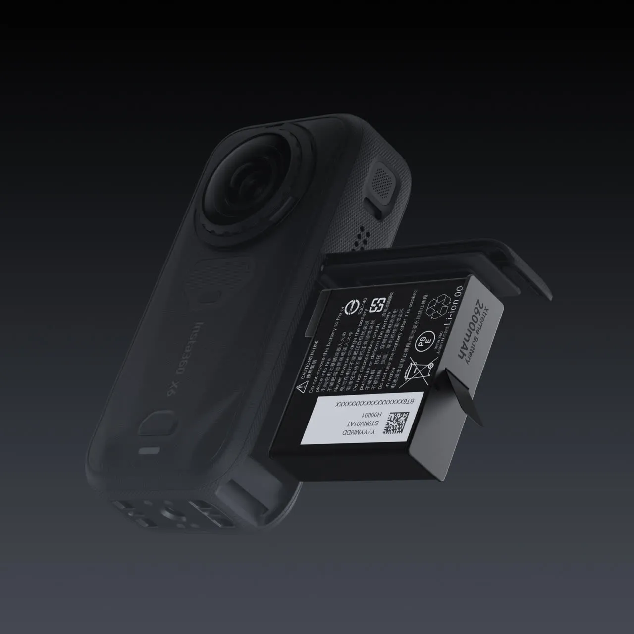 Аккумулятор Insta360 X6 Xtreme Battery (CINSBBXA)