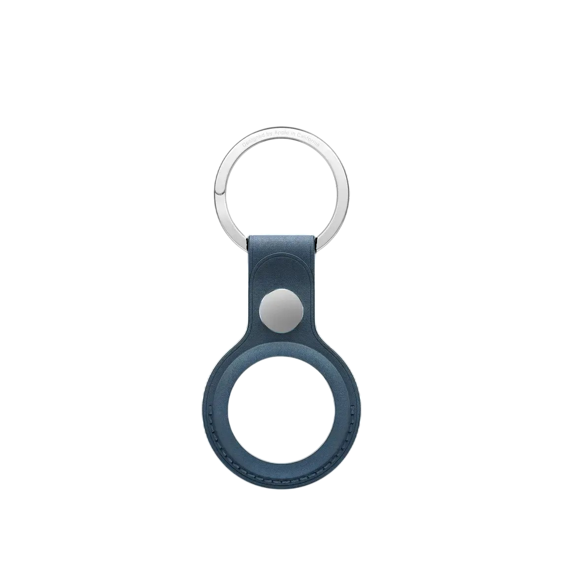 Чехол-брелок Apple AirTag FineWoven Key Ring - Pacific Blue (MT2K3)