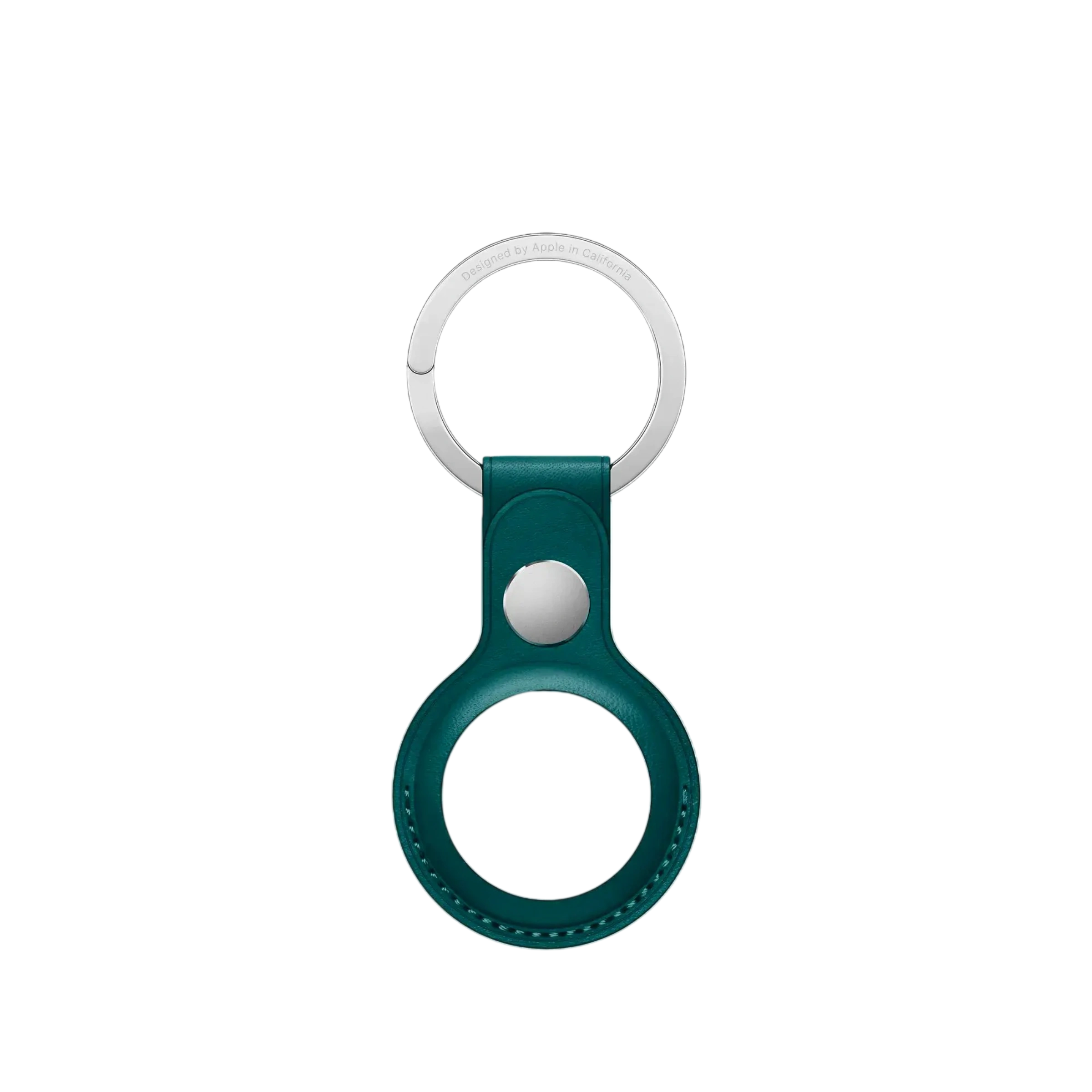 Чохол-брелок Apple AirTag Leather Key Ring Forest Green (MM073) Чохол-брелок Apple AirTag Leather Key Ring Forest Green (MM073)