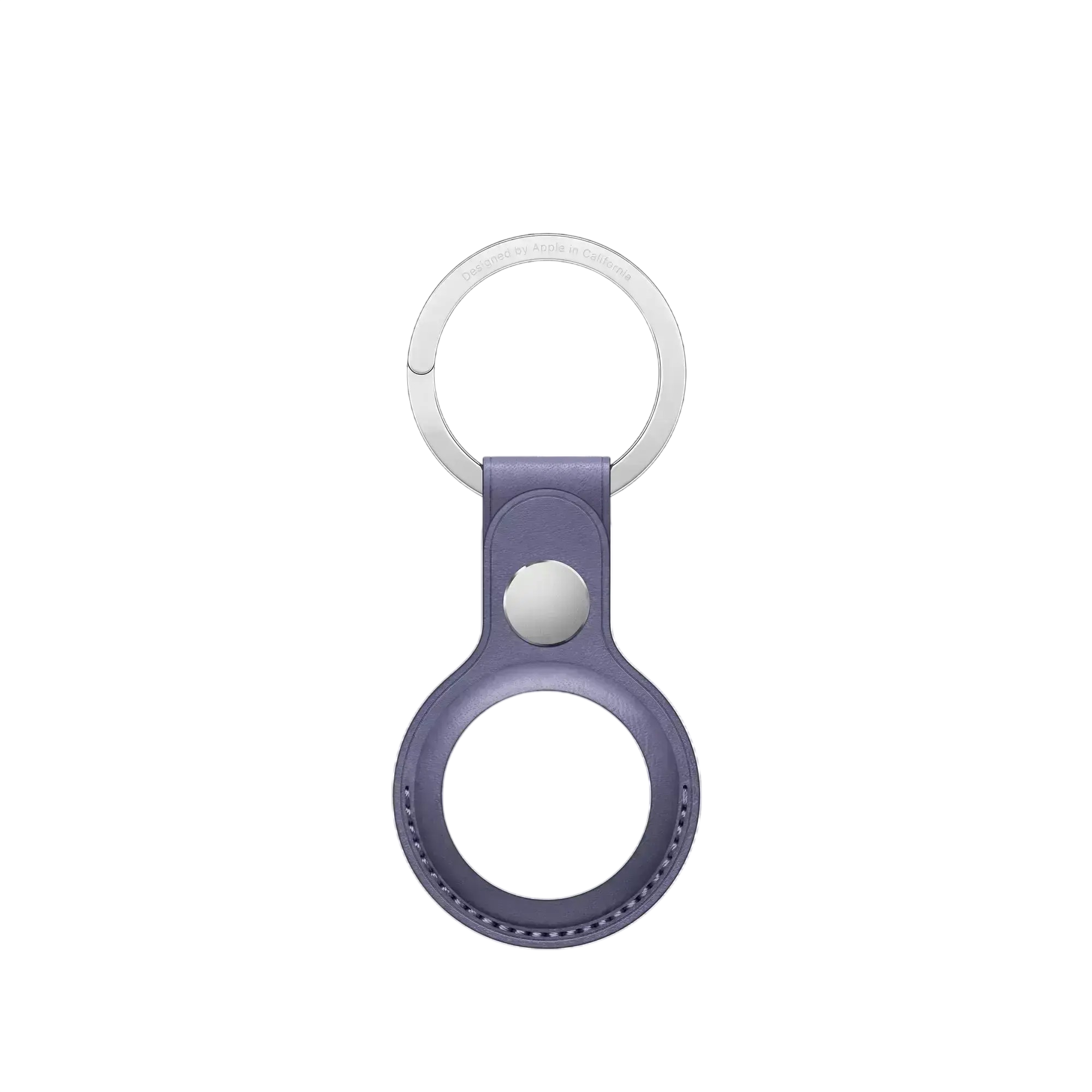 Чохол-брелок Apple AirTag Leather Key Ring Wisteria (MMFC3)