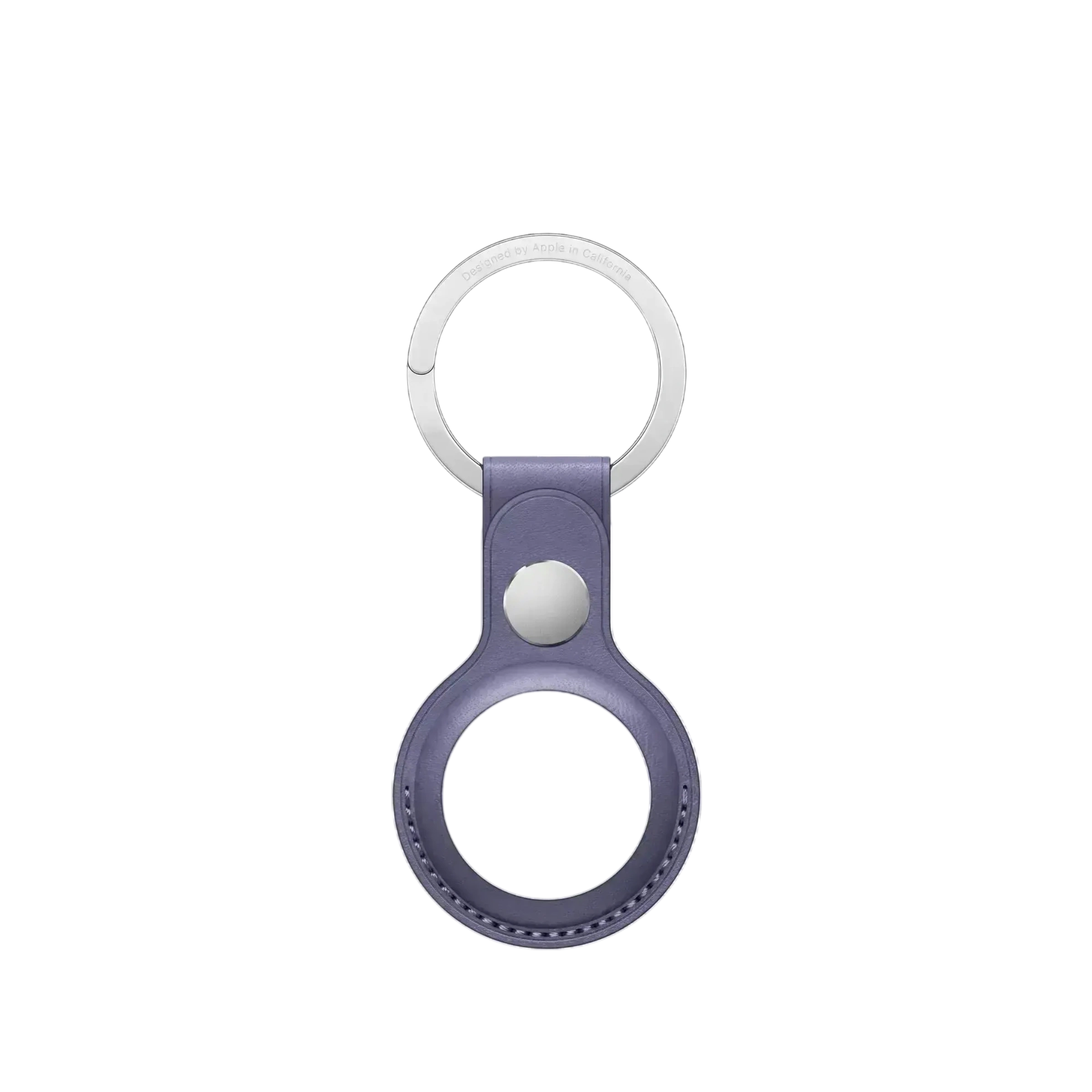 Чохол-брелок Apple AirTag Leather Key Ring Wisteria (MMFC3)