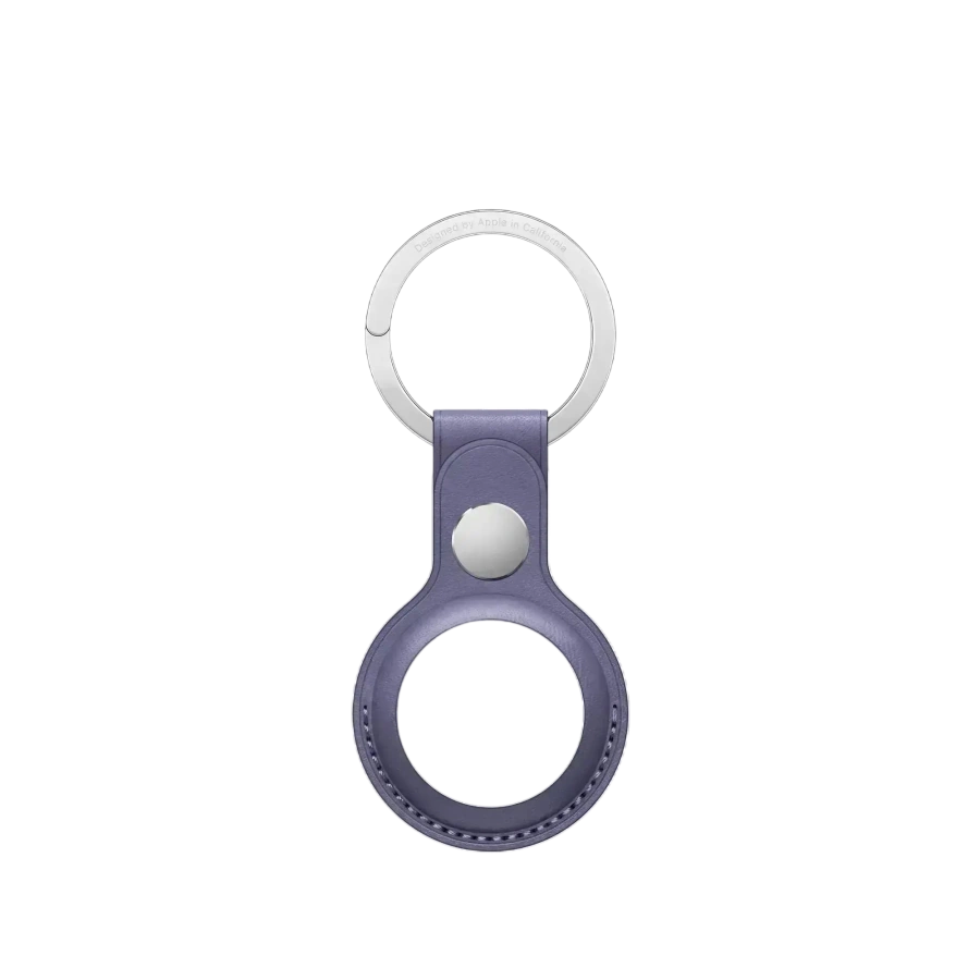 Чохол-брелок Apple AirTag Leather Key Ring Wisteria (MMFC3)