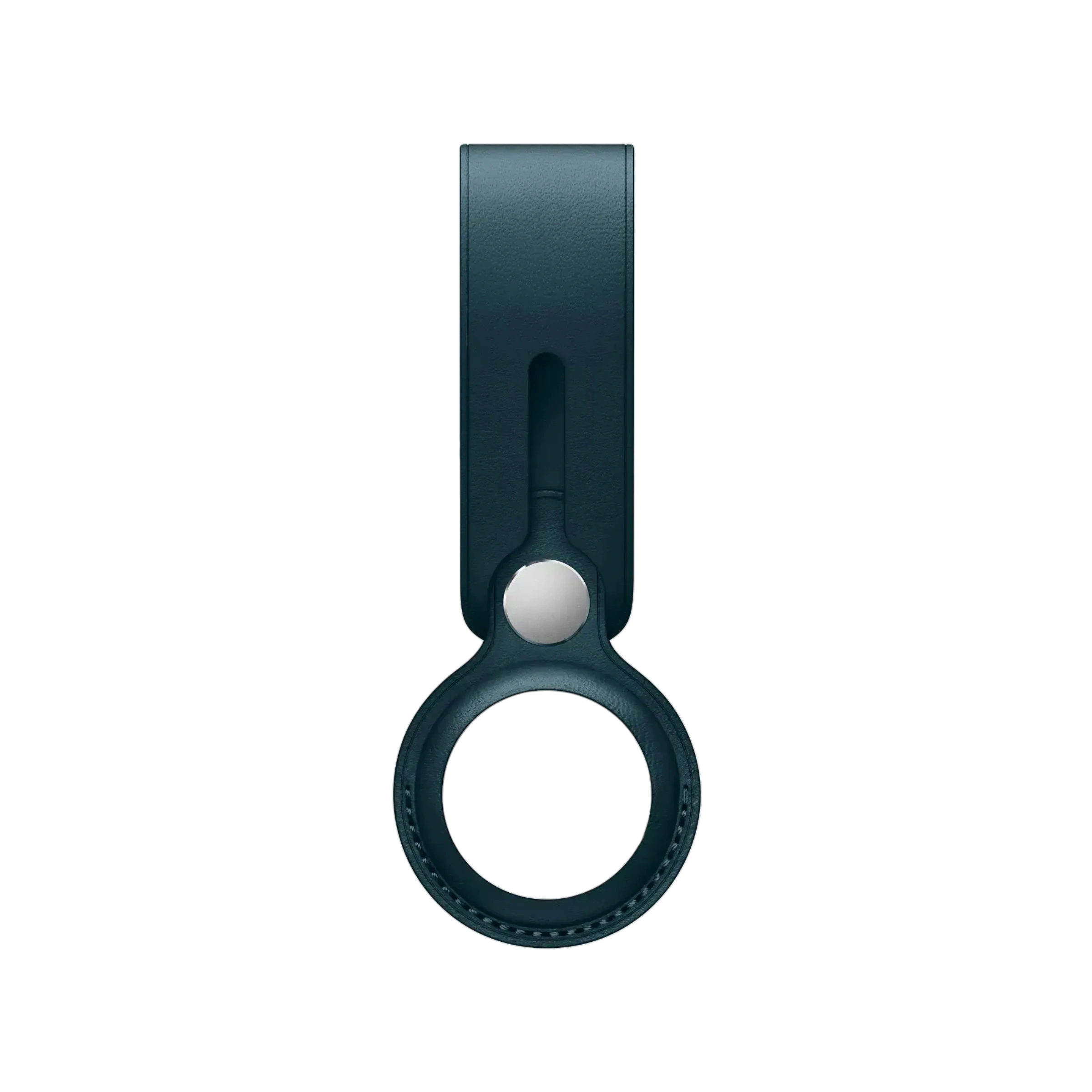 Чохол Apple AirTag Leather Loop Baltic Blue (MM043)