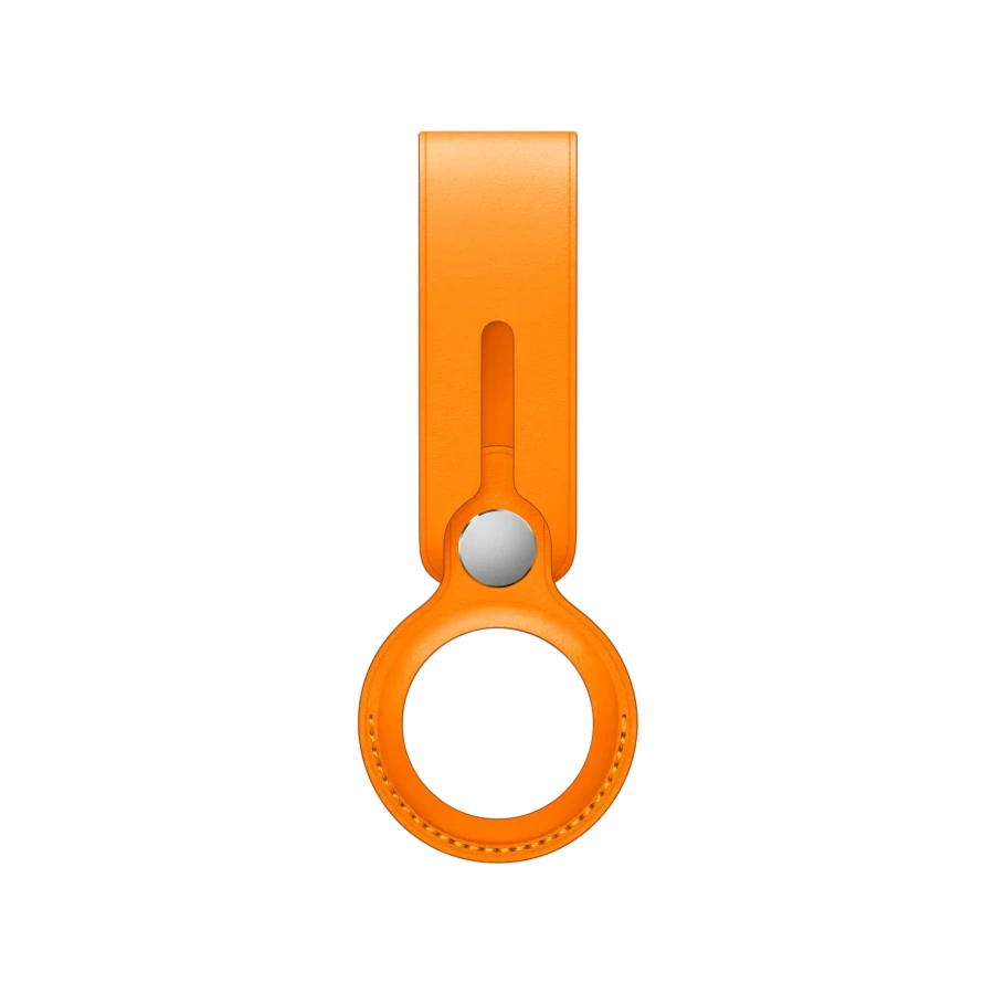 Чохол Apple AirTag Leather Loop California Poppy (MM023)