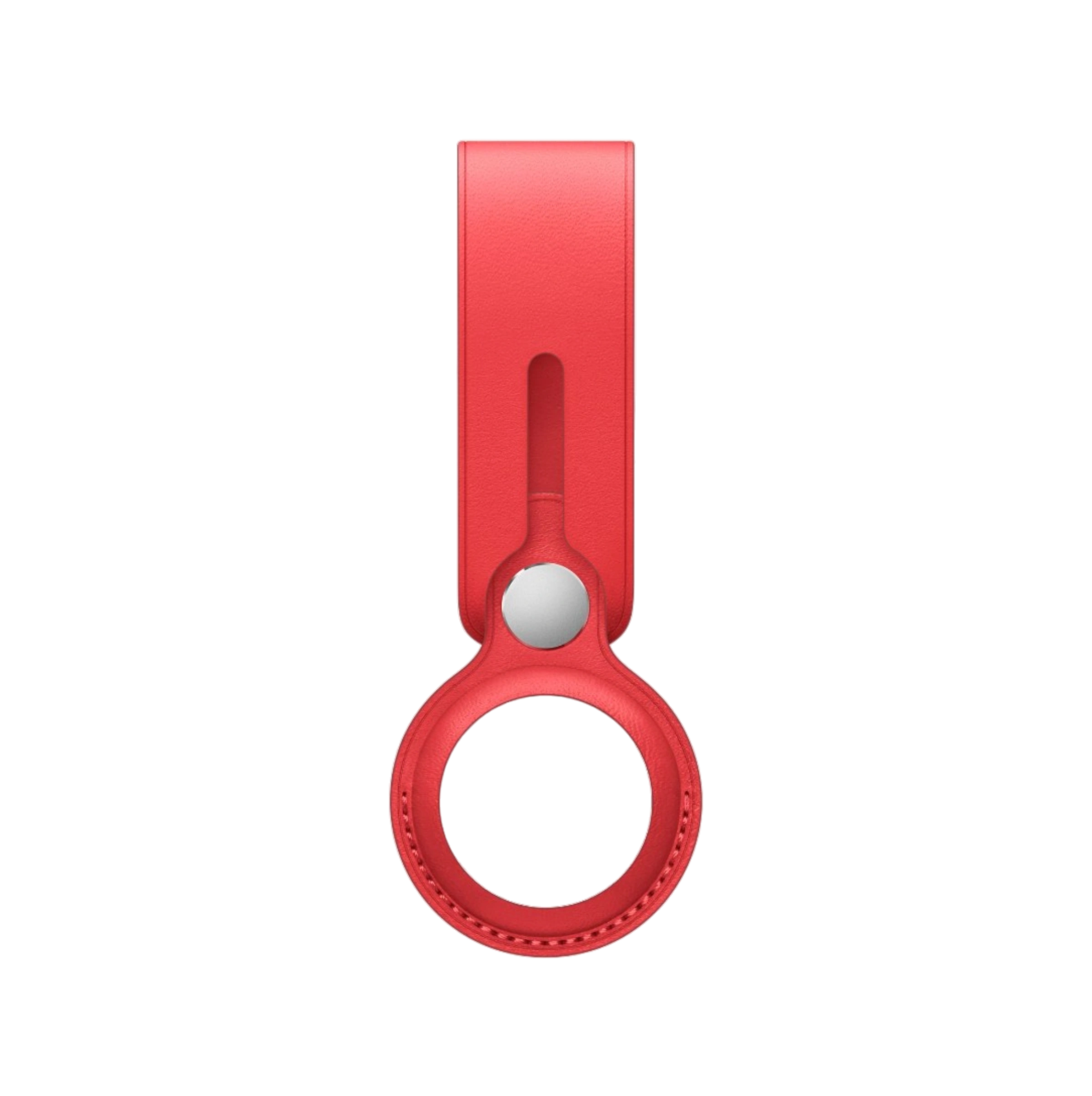 Чохол Apple AirTag Leather Loop (PRODUCT) RED (MK0V3)
