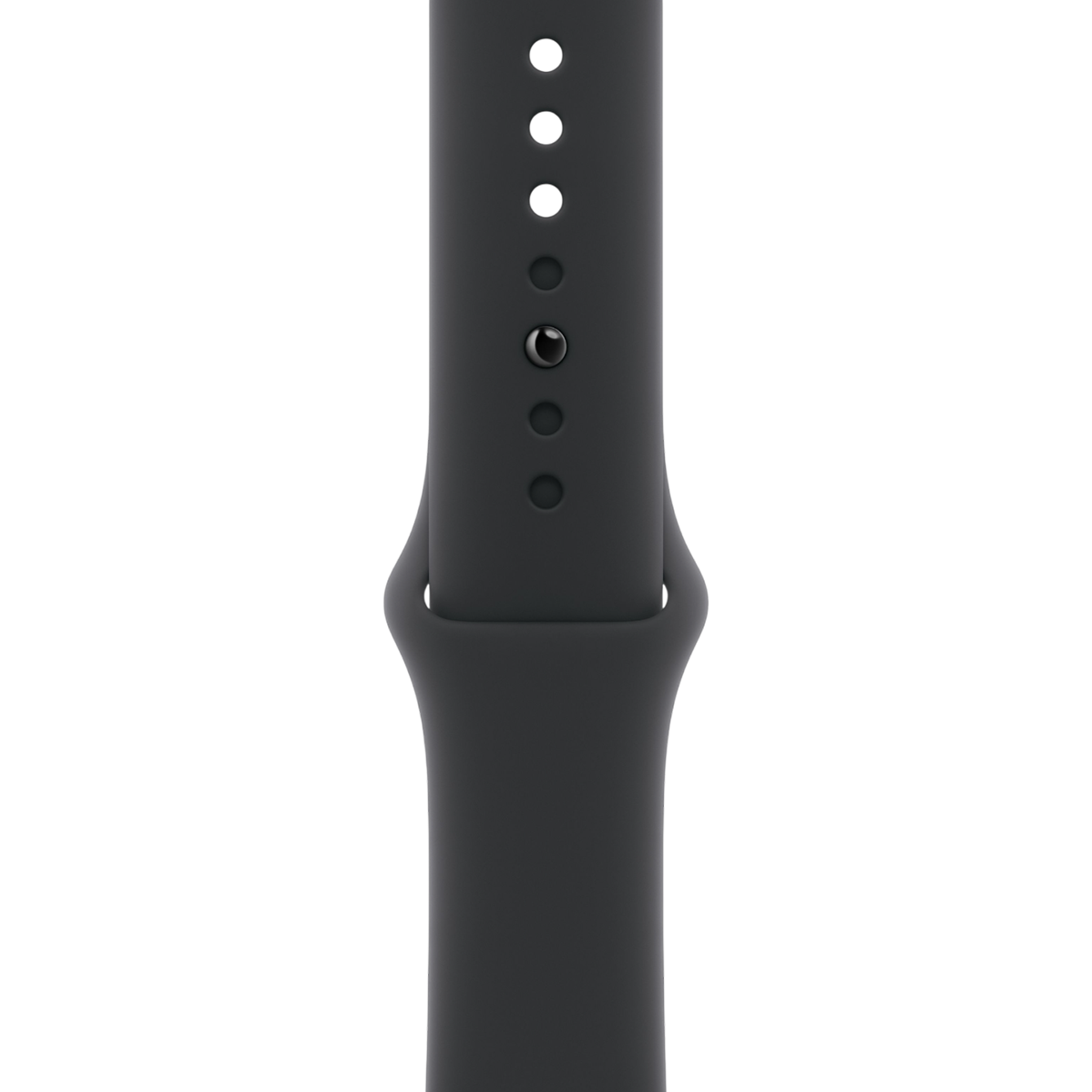 Apple Watch Series 11 GPS + Cellular 46mm Natural Titanium Case with Black Sport Band - M/L (MFAY4+MXM43)