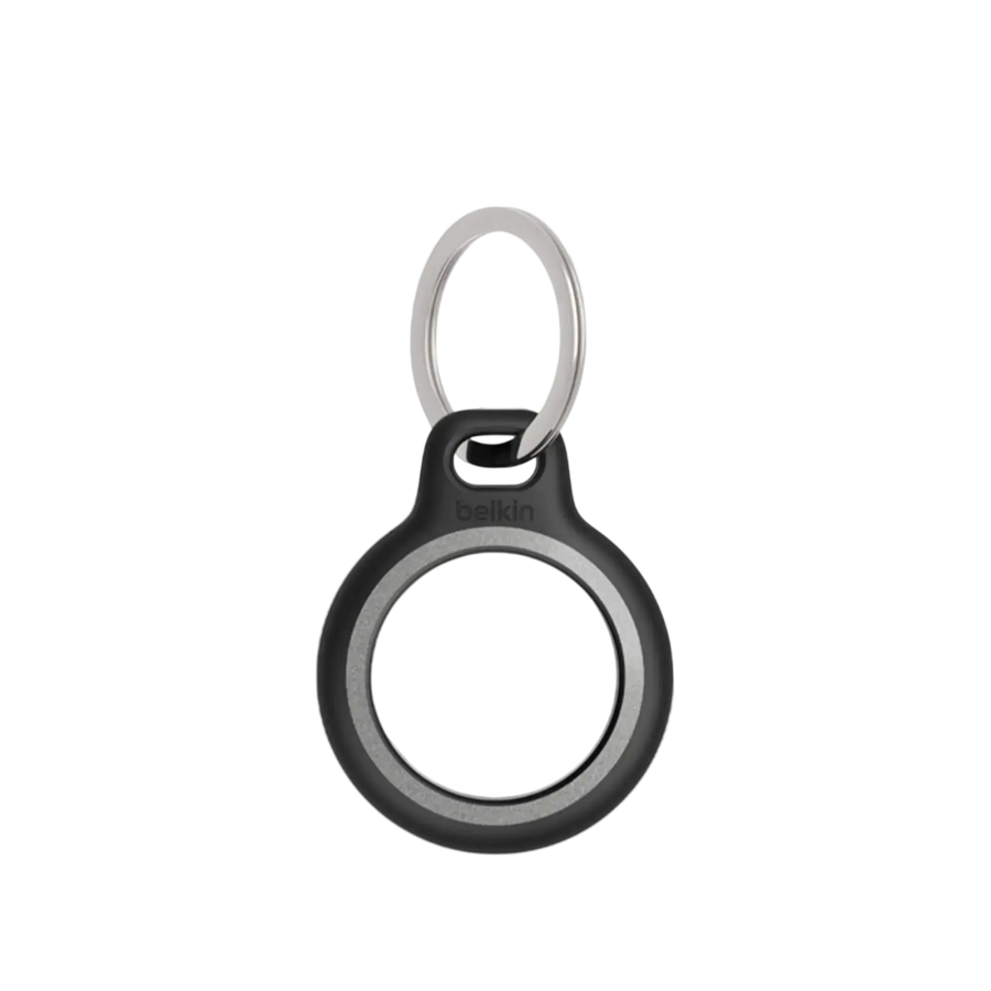 Чехол-брелок Belkin Reflective Secure Holder with Key Ring for AirTag 1 шт - Dark Grey (MSC011dsGS)