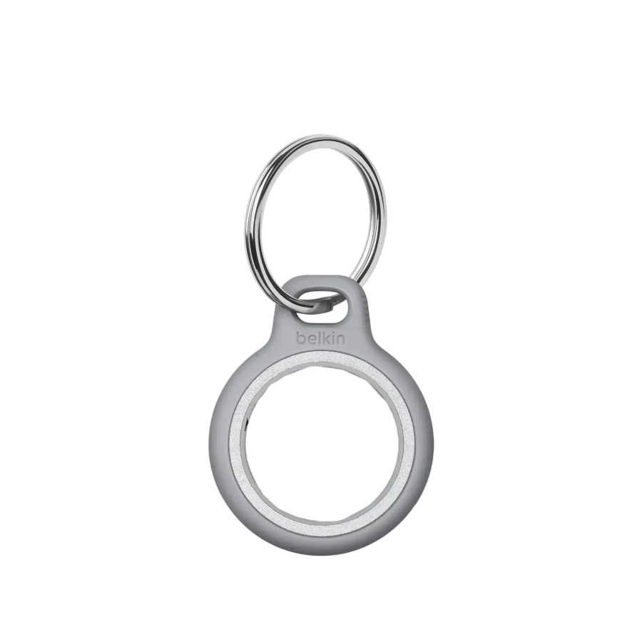 Чехол-брелок Belkin Reflective Secure Holder with Key Ring for AirTag 1 шт - Gray (MSC011dsGS)