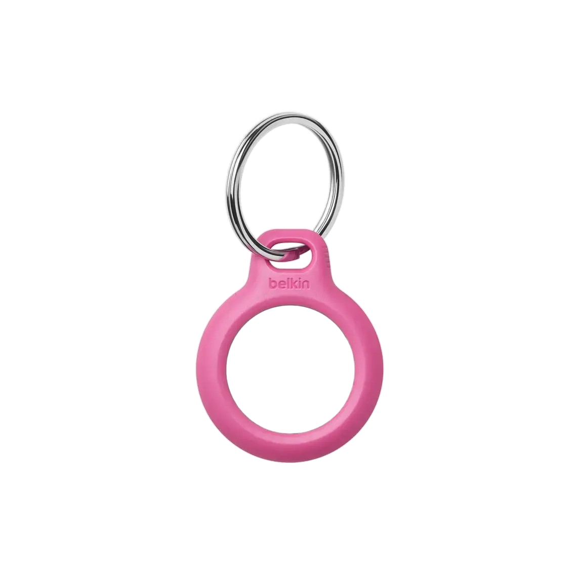 Чехол-брелок Belkin Secure Holder with Key Ring for AirTag – Pink (HNPT2, F8W973dsPNK)