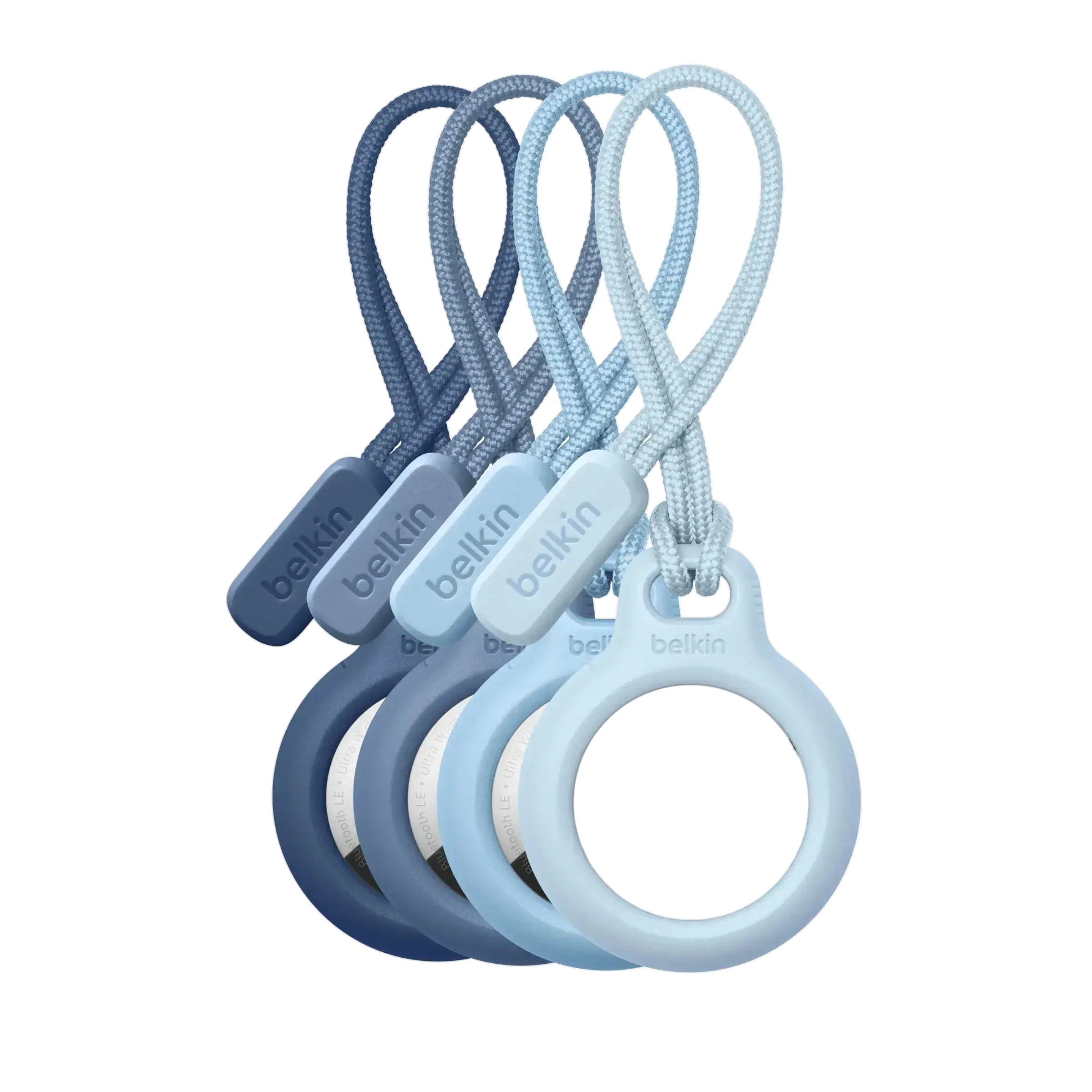Чохол Belkin Secure Holder with Strap for AirTag 4-Pack (MSC010dsBG) Чохол Belkin Secure Holder with Strap for AirTag 4-Pack (MSC010dsBG)