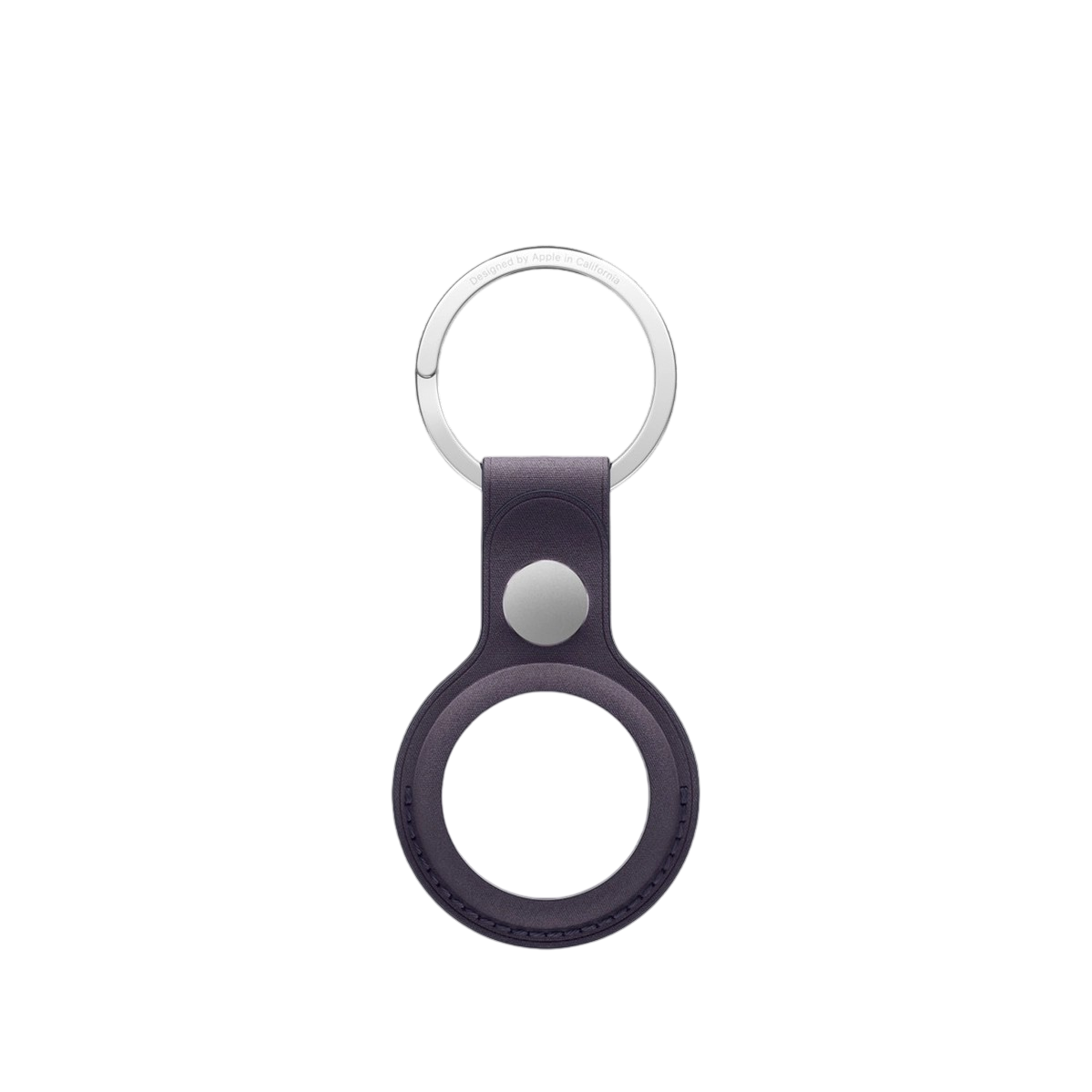 Брелок-кільце Apple AirTag FineWoven Key Ring - Midnight Purple (MGG04)