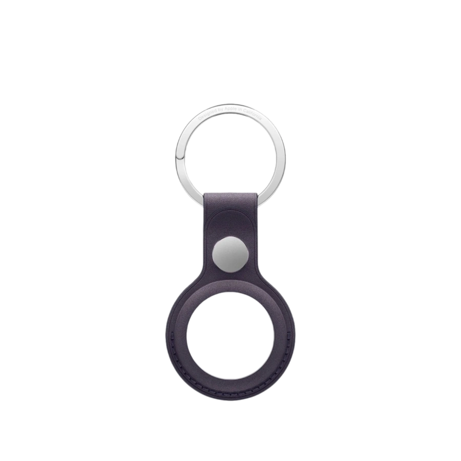Брелок-кільце Apple AirTag FineWoven Key Ring - Midnight Purple (MGG04)