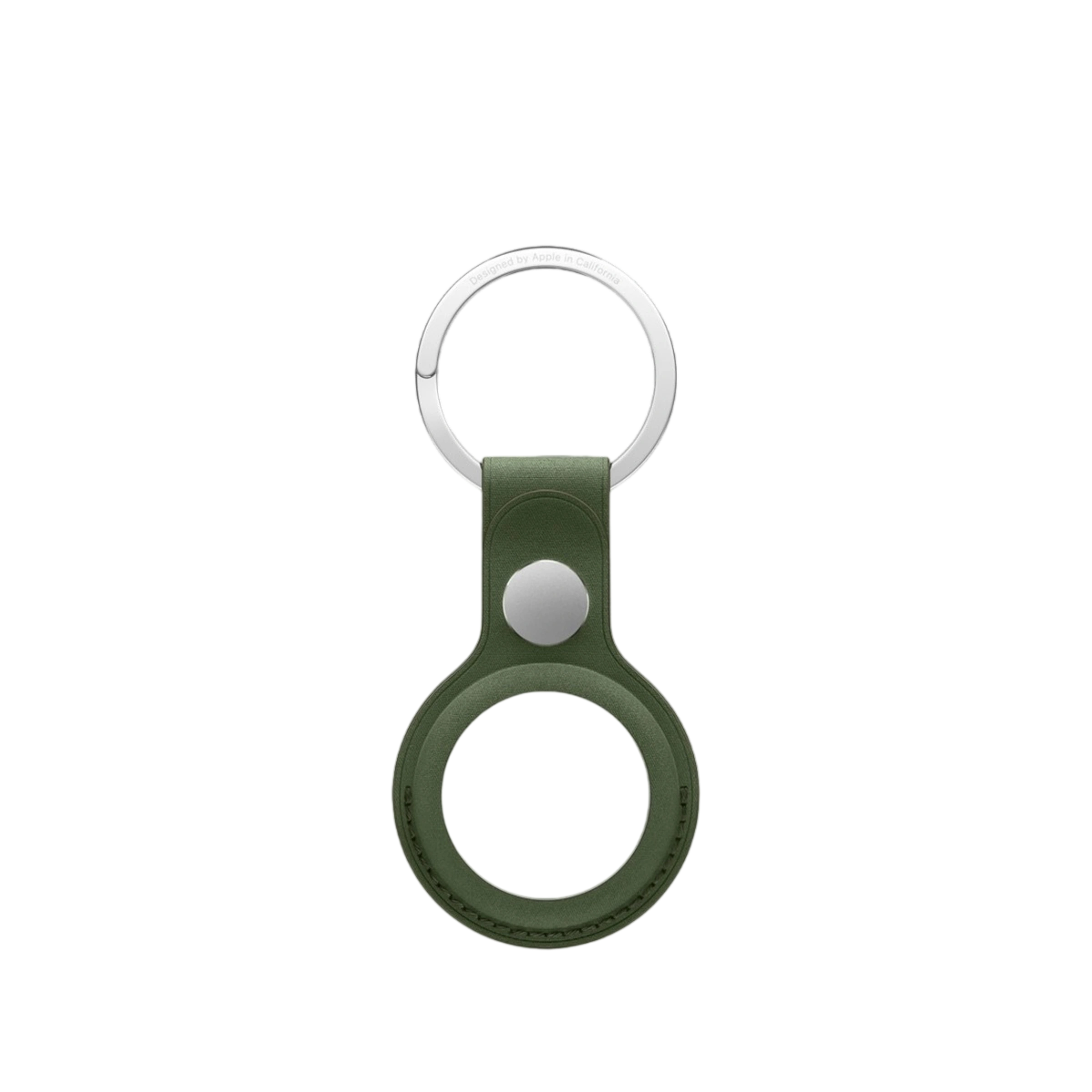 Брелок-кільце Apple AirTag FineWoven Key Ring - Moss (MGFX4)