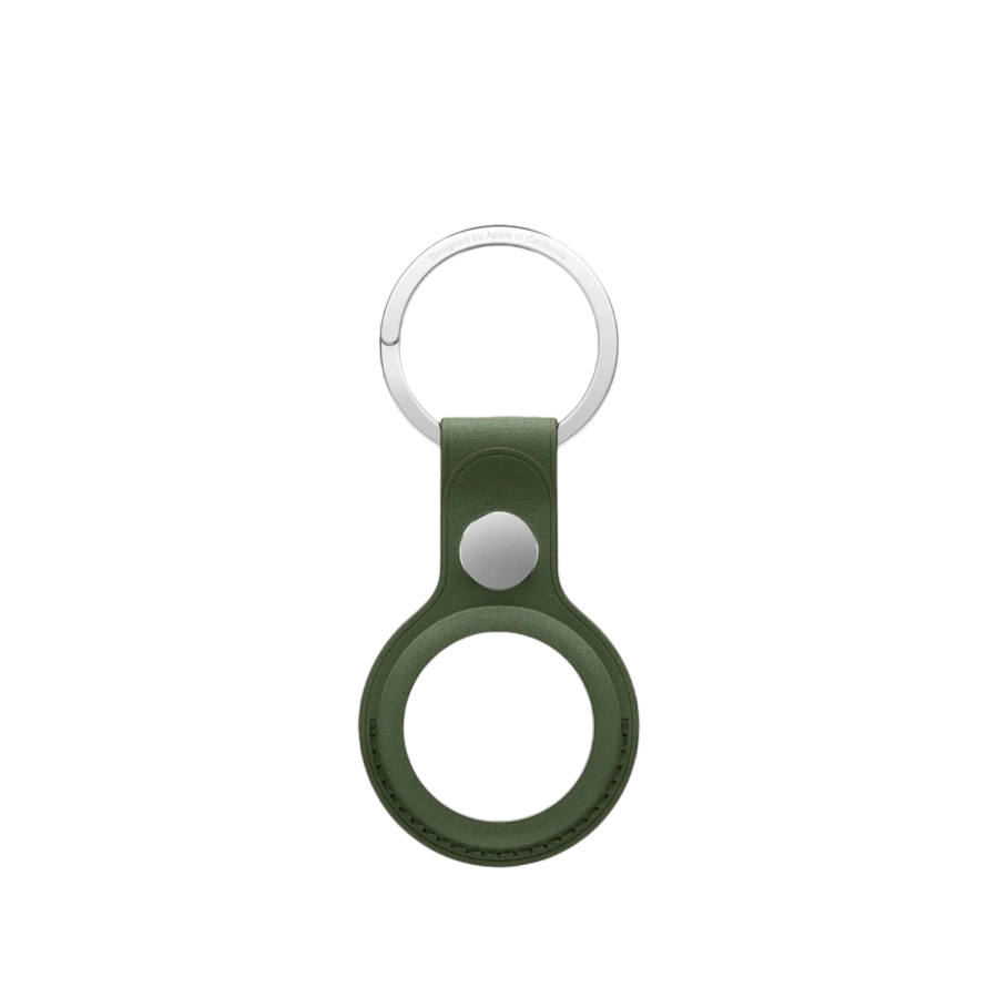 Брелок-кільце Apple AirTag FineWoven Key Ring - Moss (MGFX4)