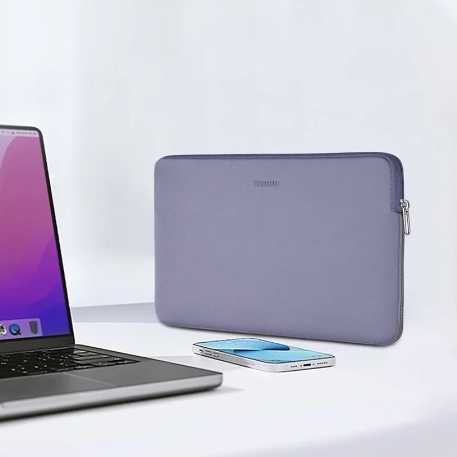 Чехол-конверт WIWU Skin Zero Sleeve для MacBook 13" - Black