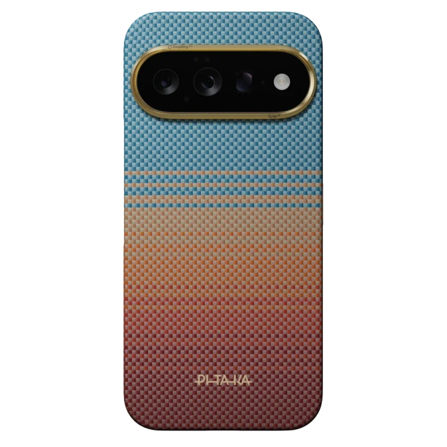 Чохол Pitaka Edge Case with Aaron Button for Google Pixel 11 - California Dream-01