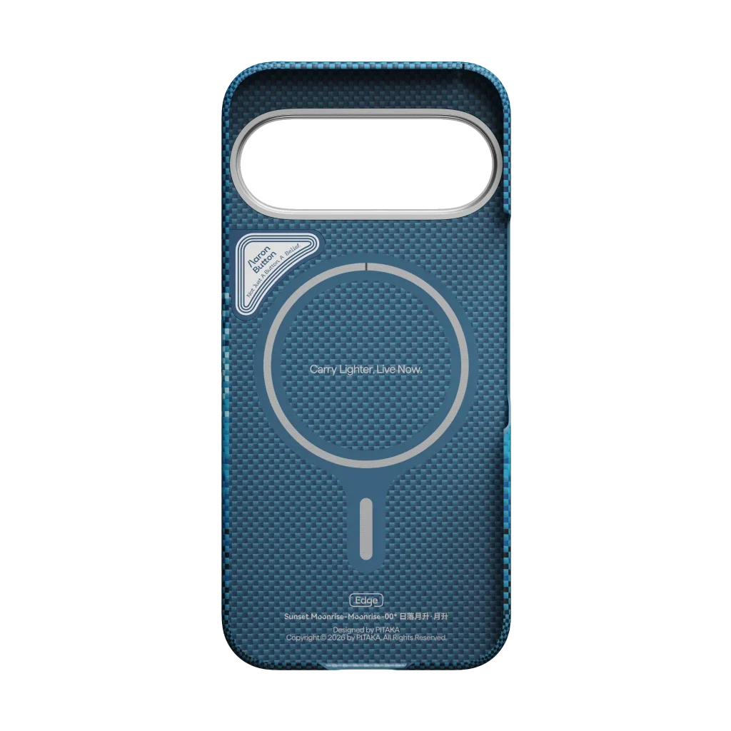 Чохол Pitaka Edge Case with Aaron Button for Google Pixel 11 - Moonrise