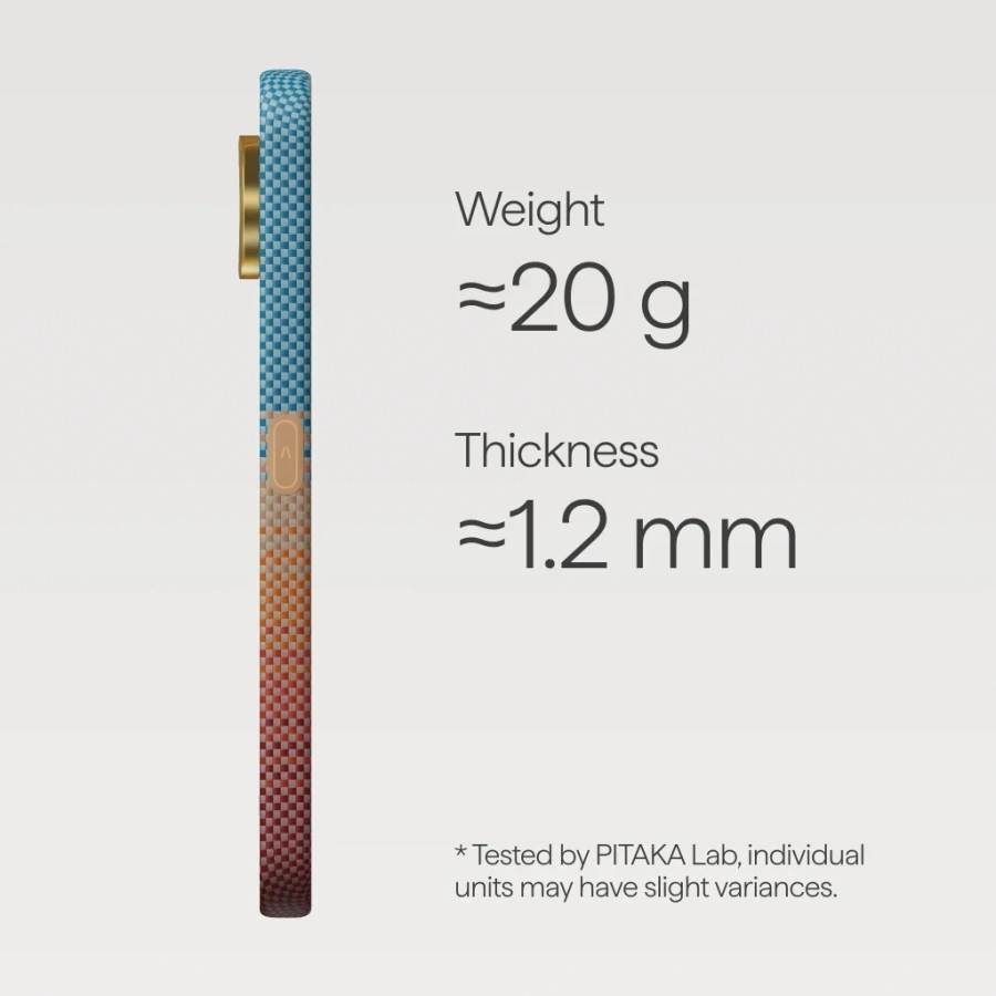 Чохол Pitaka Edge Case with Aaron Button for Google Pixel 11 Pro - California Dream-01