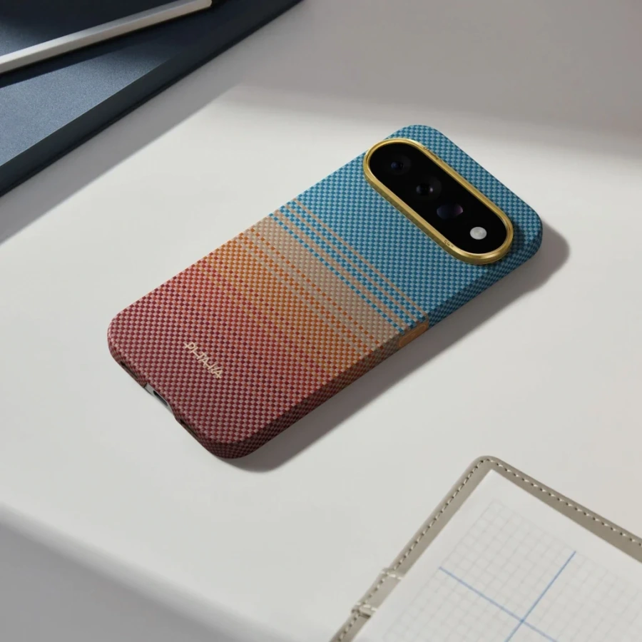 Чохол Pitaka Edge Case with Aaron Button for Google Pixel 11 Pro - California Dream-01