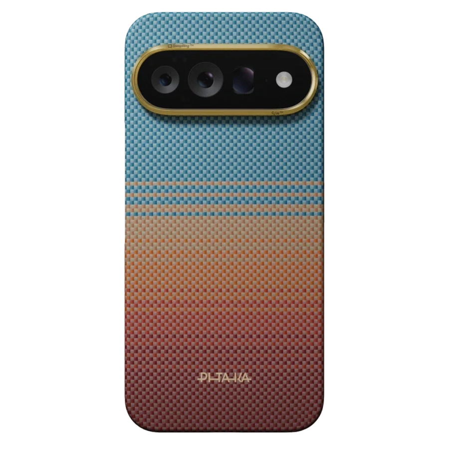 Чохол Pitaka Edge Case with Aaron Button for Google Pixel 11 Pro - California Dream-01