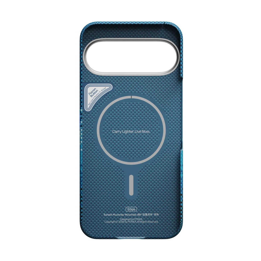 Чохол Pitaka Edge Case with Aaron Button for Google Pixel 11 Pro - Moonrise