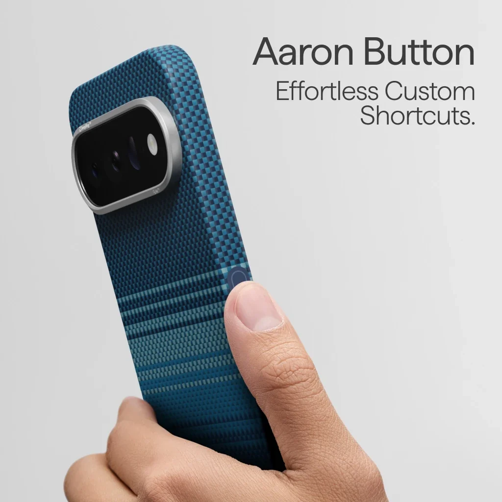Чохол Pitaka Edge Case with Aaron Button for Google Pixel 11 Pro - Moonrise