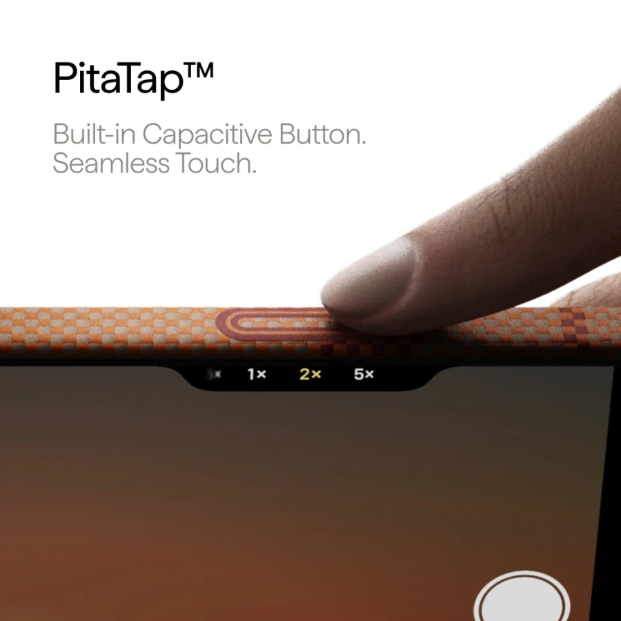 Чехол Pitaka Edge Case with PitaTap for iPhone 17 Pro - Cloud Dusk (FG1702P)