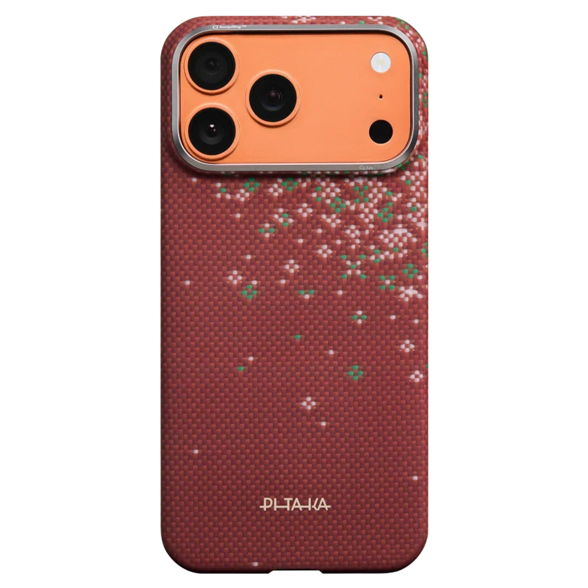 Чехол Pitaka Edge Case with PitaTap for iPhone 17 Pro Max - Daybreak Red (SH1701PMD)