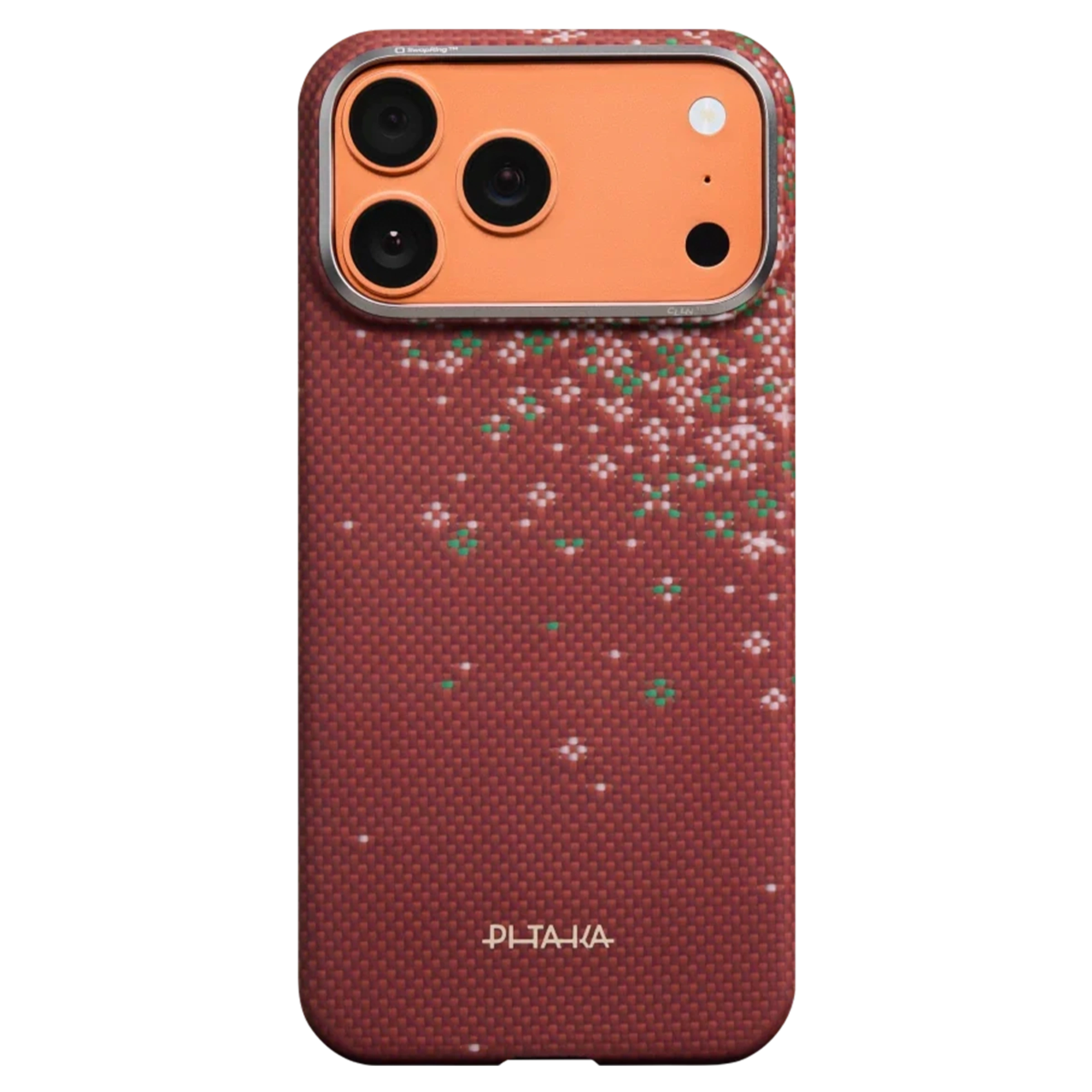 Чехол Pitaka Edge Case with PitaTap for iPhone 17 Pro Max - Daybreak Red (SH1701PMD) Чехол Pitaka Edge Case with PitaTap for iPhone 17 Pro Max - Daybreak Red (SH1701PMD)