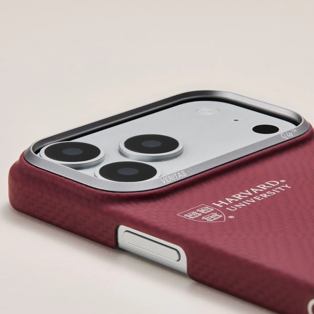 Чехол Pitaka Edge Case with PitaTap for iPhone 17 Pro - Harvard Crimson (PH1701P)