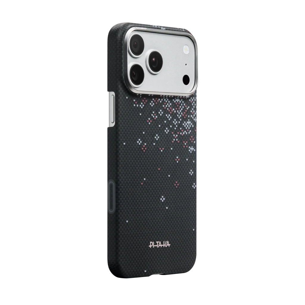 Чехол Pitaka Edge Case with PitaTap for iPhone 17 Pro - Midnight Black (SH1701PM)