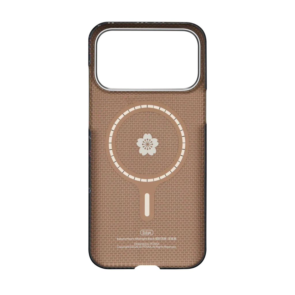 Чехол Pitaka Edge Case with PitaTap for iPhone 17 Pro - Midnight Black (SH1701PM)