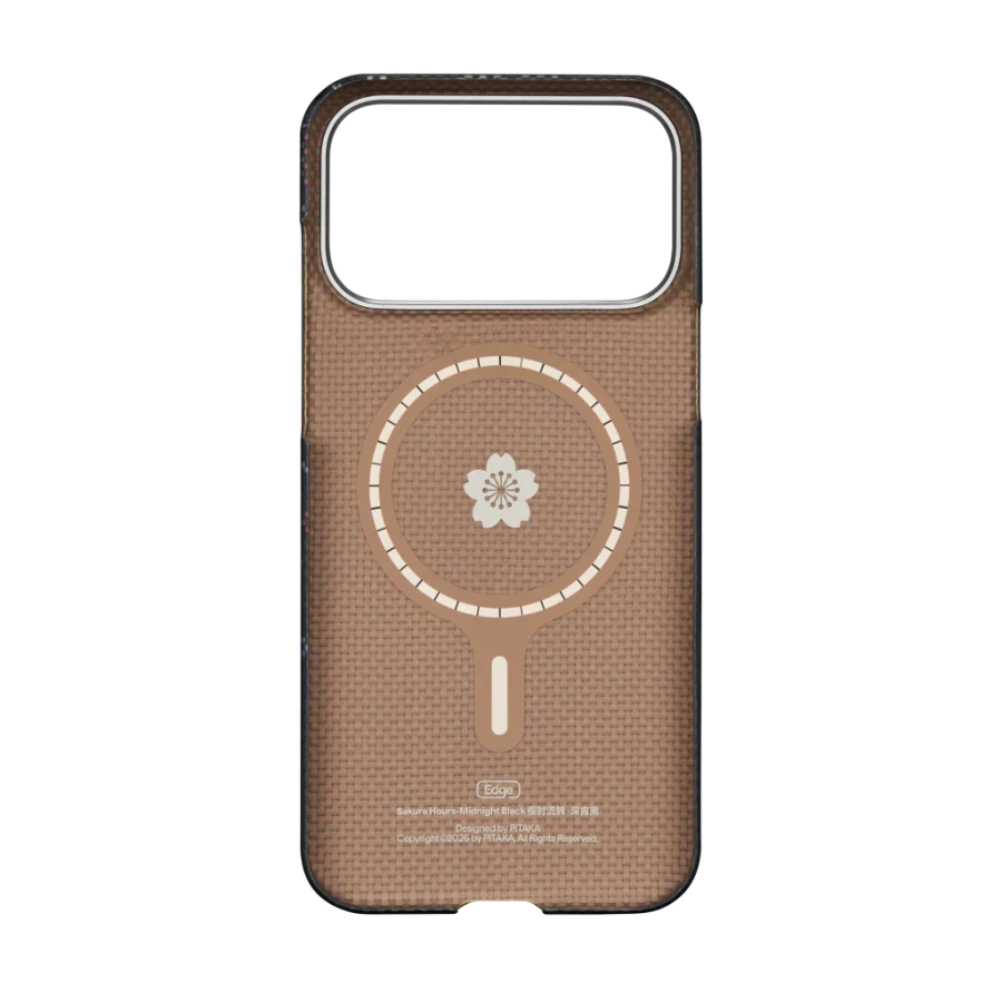 Чехол Pitaka Edge Case with PitaTap for iPhone 17 Pro - Midnight Black (SH1701PM)